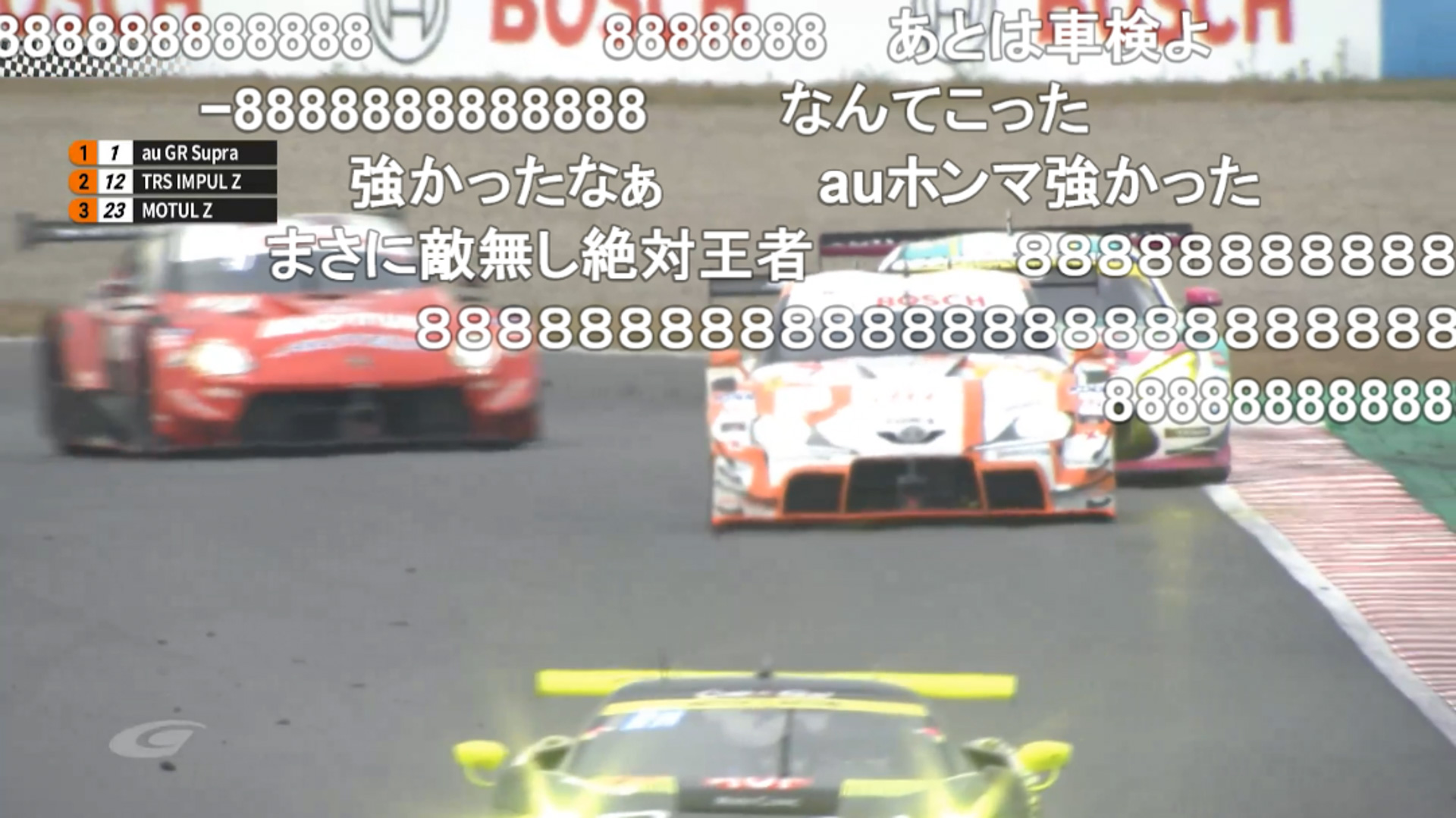 ニコニコ動画でスーパーGTを全戦生中継