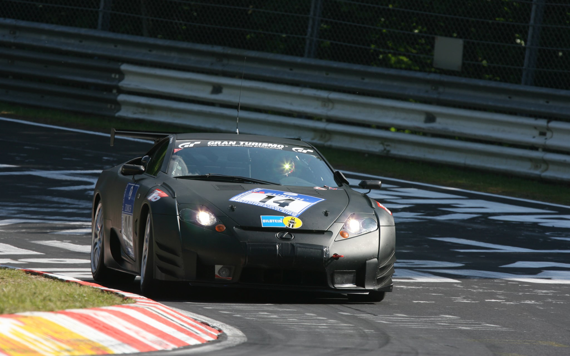 ニュル24時間レースのSP8クラスにエントリーした「Lexus LF-A」