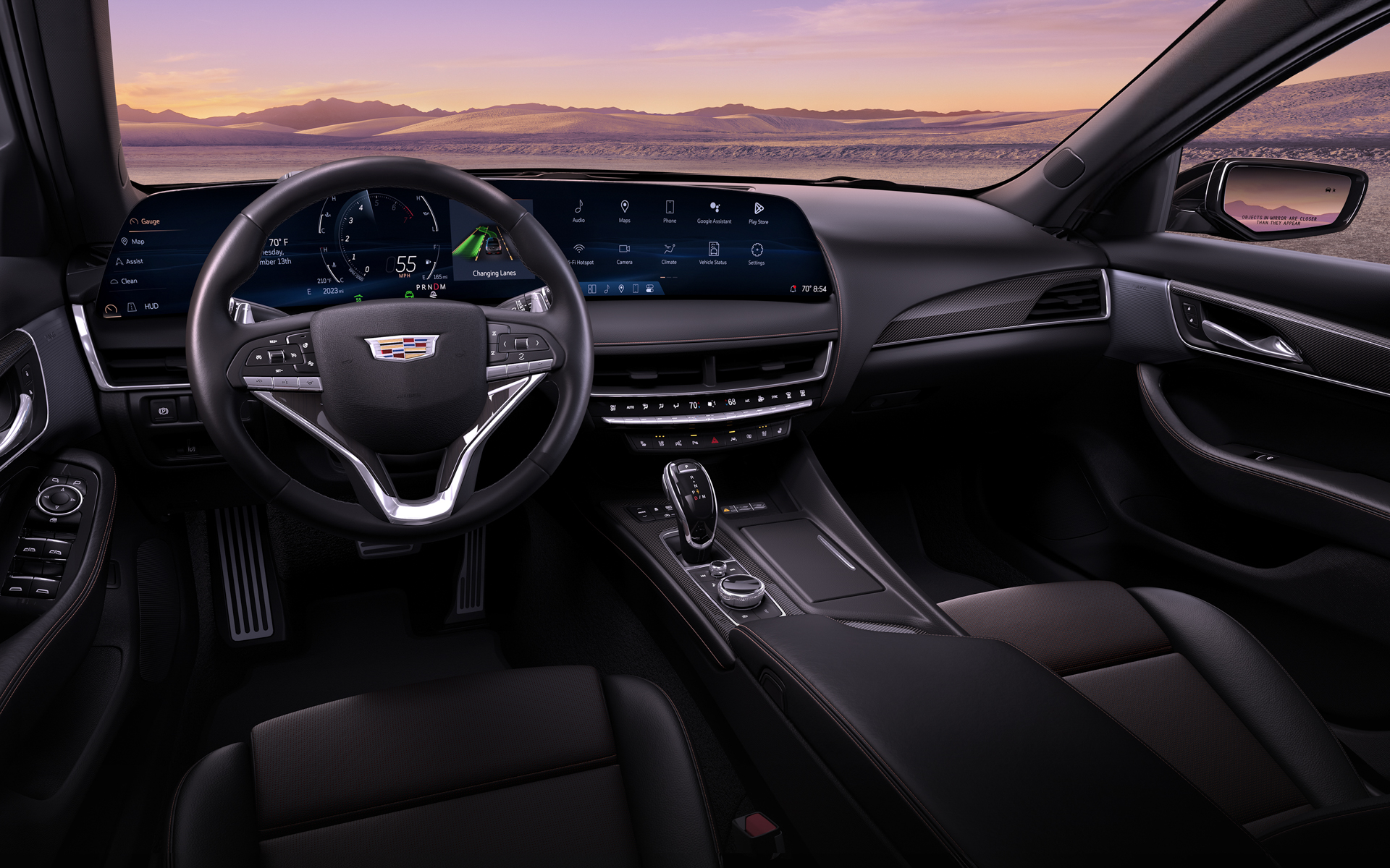 新型CT5のインテリア