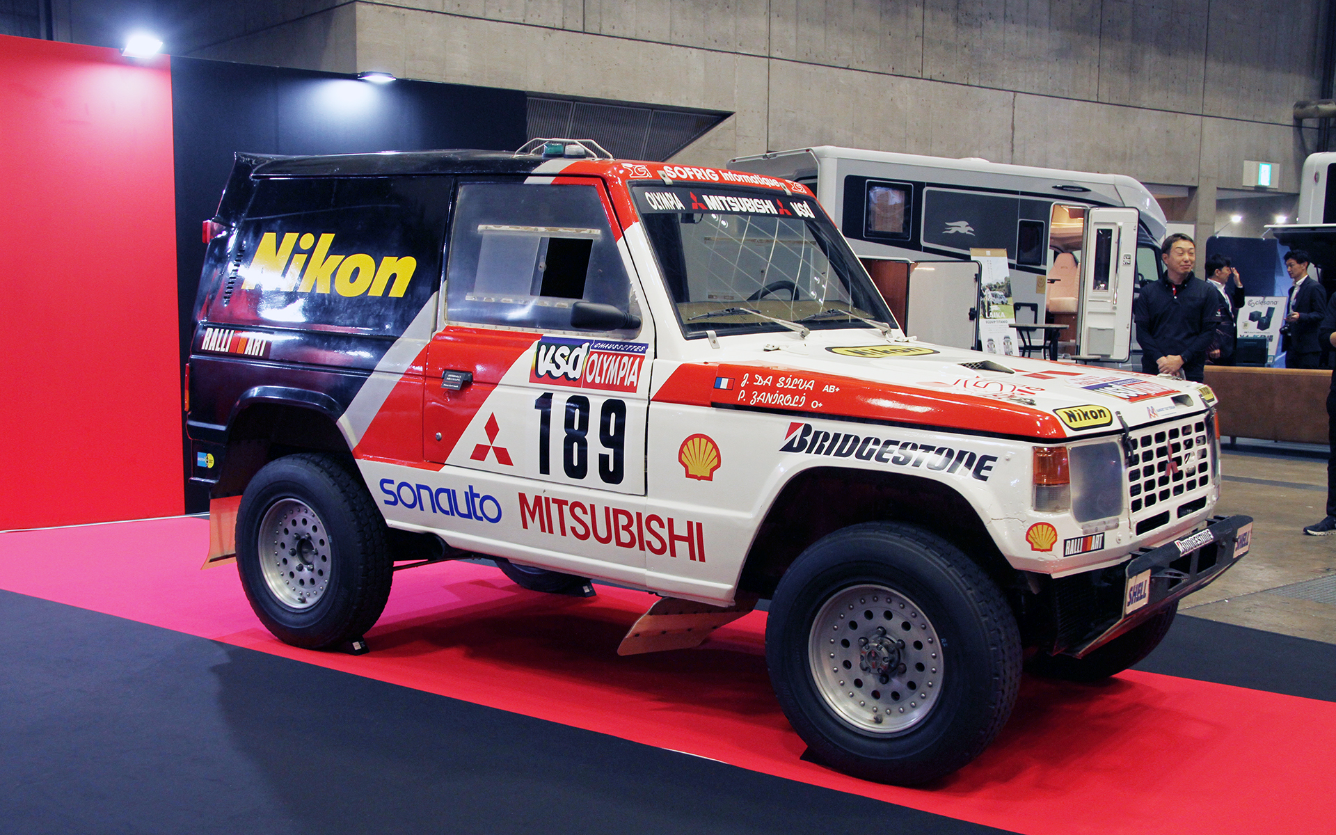 初代パジェロのダカールラリー優勝車