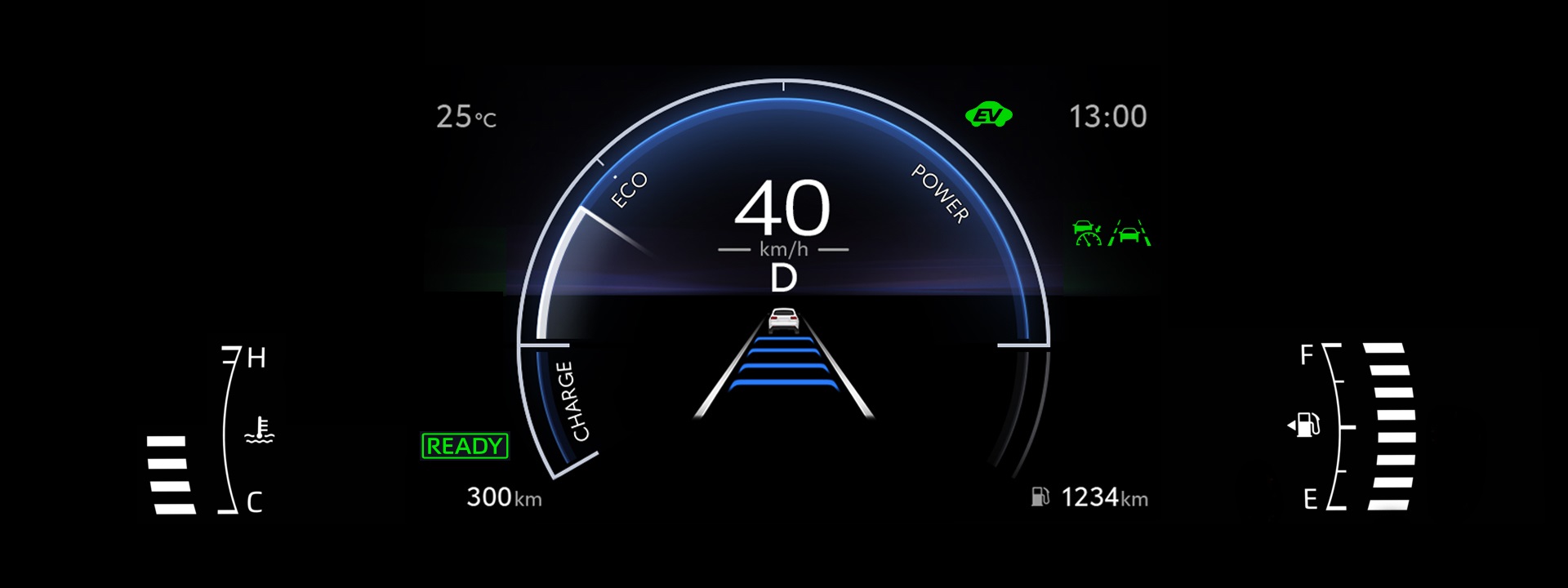 オプティトロンメーター＋7.0インチTFTカラーマルチインフォメーションディスプレイ