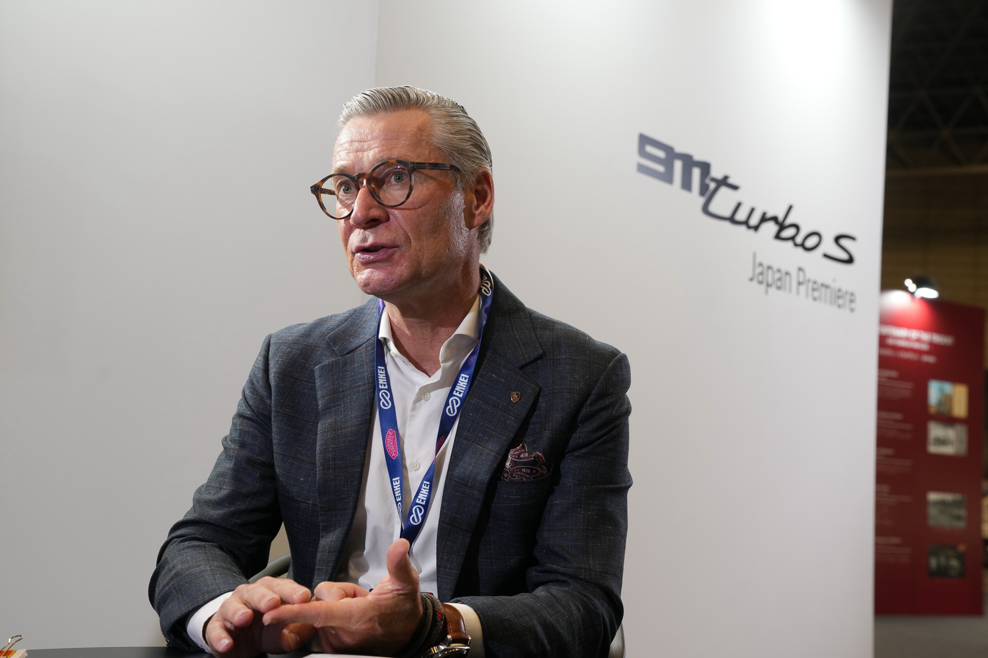 ポルシェジャパン株式会社 代表取締役社長のイモー・ブッシュマン氏