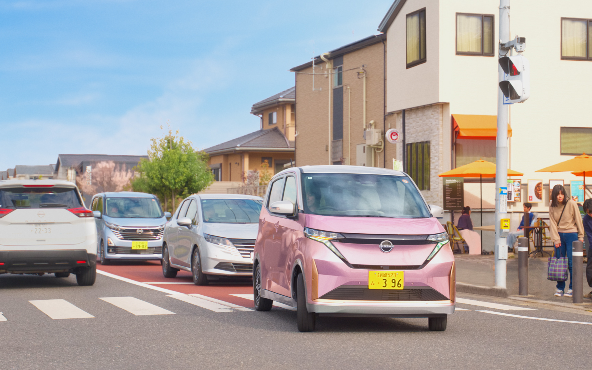 マイナーチェンジを実施した日産「サクラ」