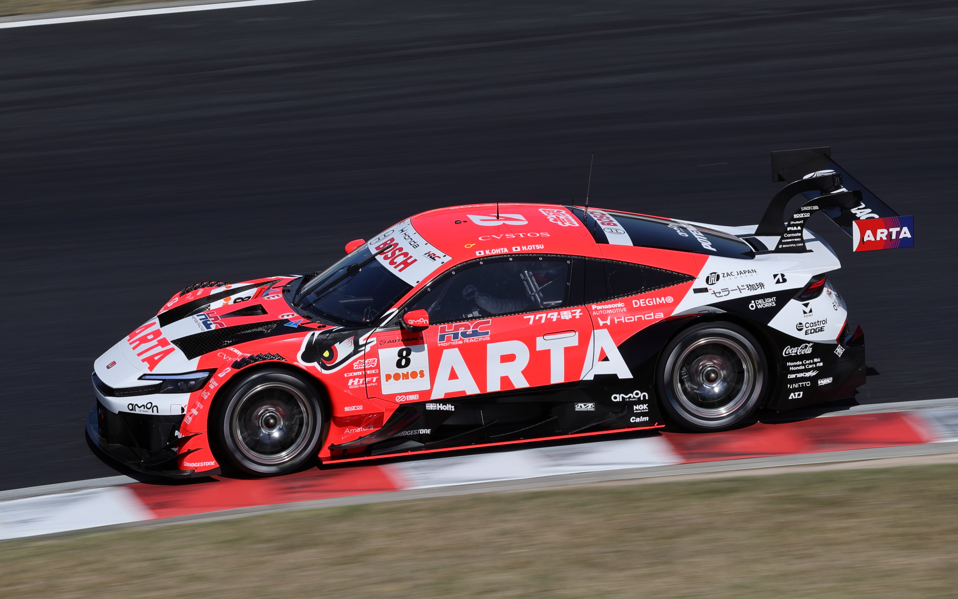 8号車 ARTA MUGEN HRC PRELUDE-GT（太田格之進/大津弘樹）