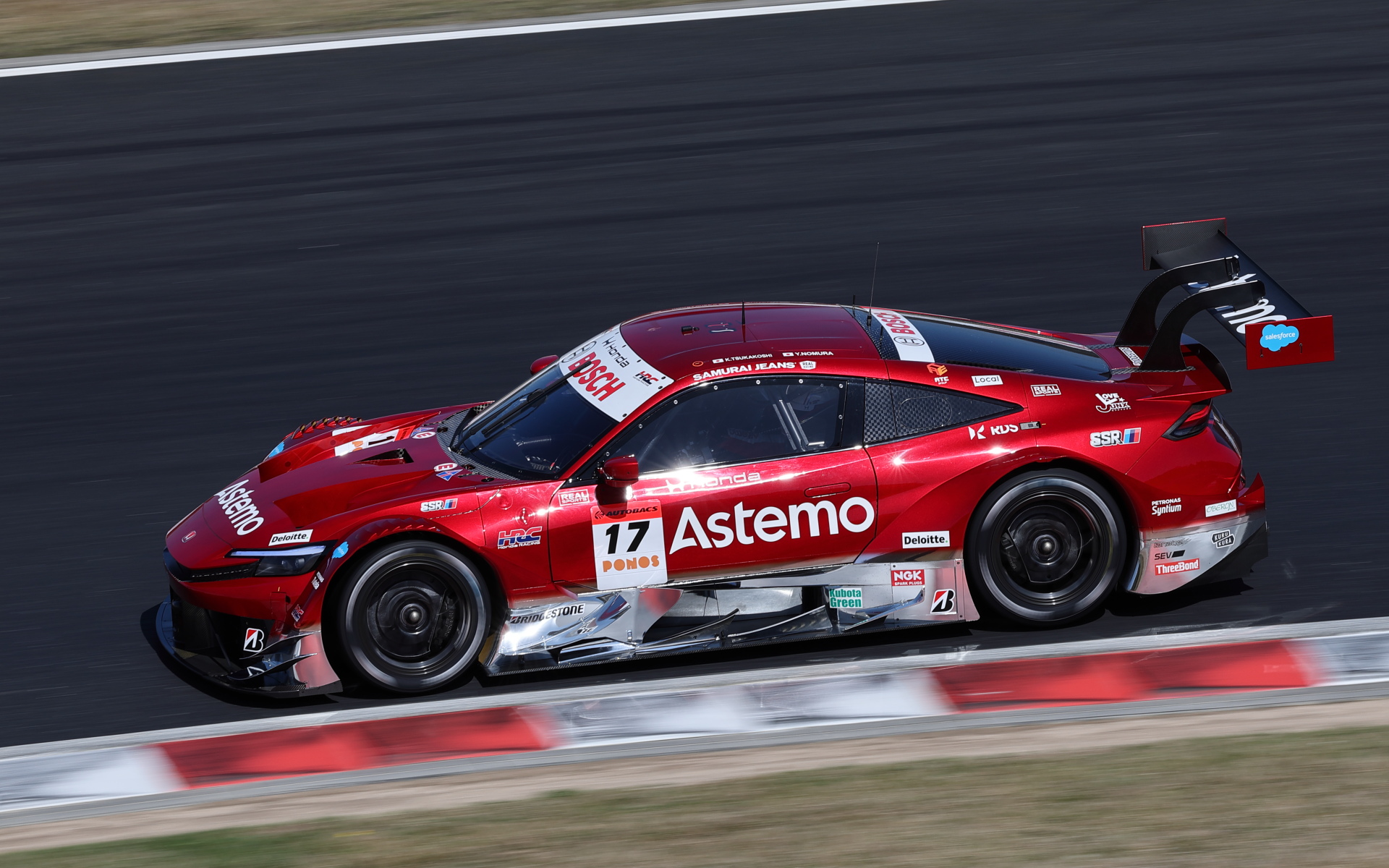 17号車 Astemo HRC PRELUDE-GT（塚越広大/野村勇斗）