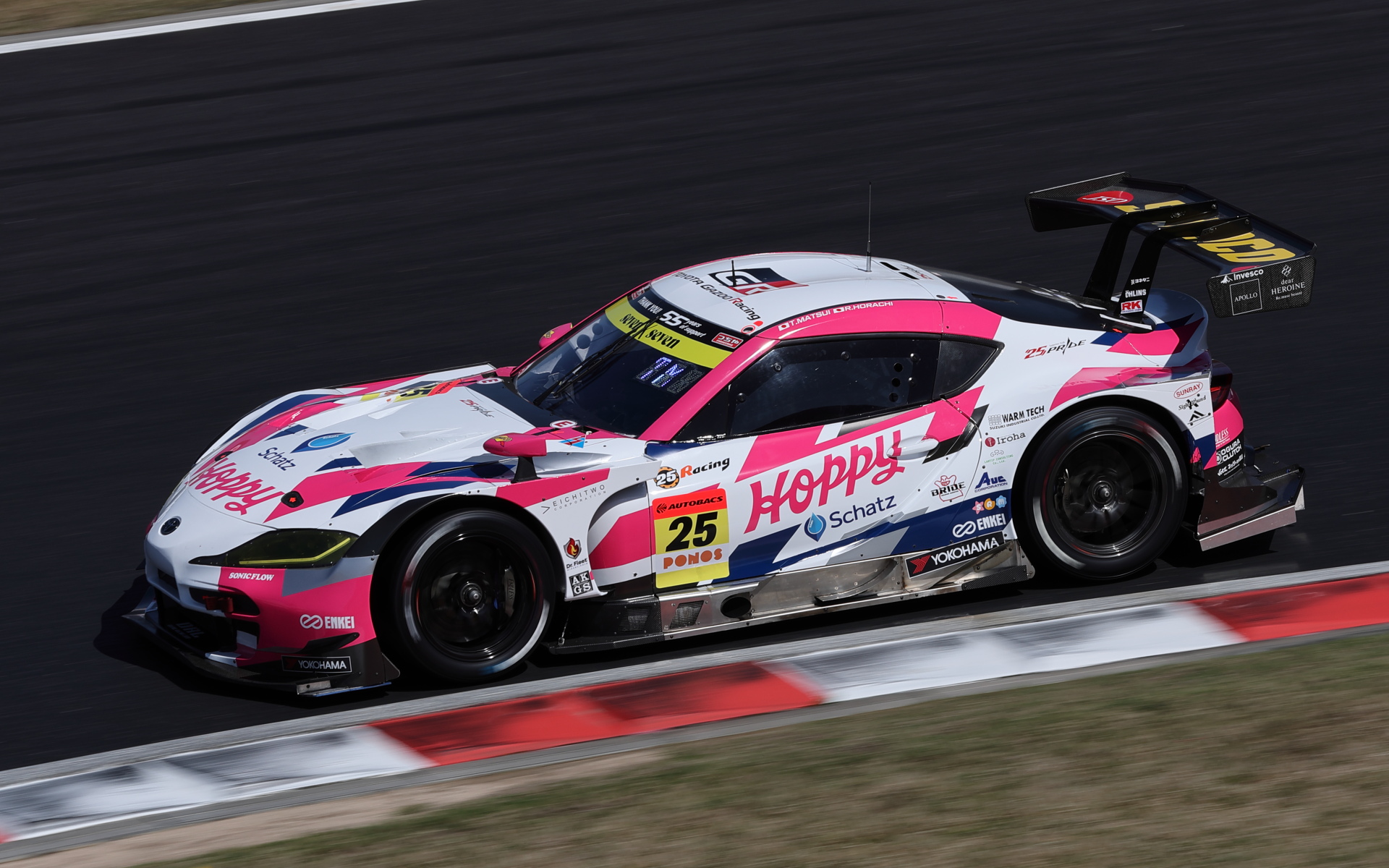 25号車 HOPPY Schatz GR Supra GT（松井孝允/洞地遼大）