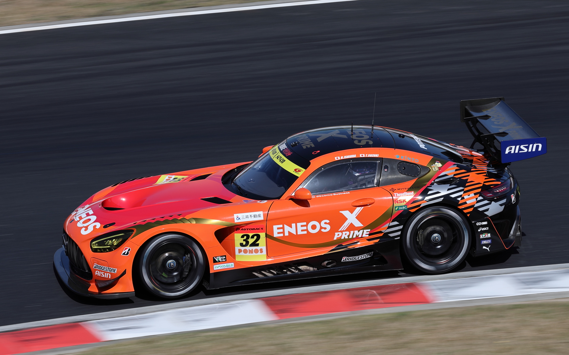 32号車 ENEOS X PRIME AMG GT3（石浦宏明/鈴木斗輝哉）