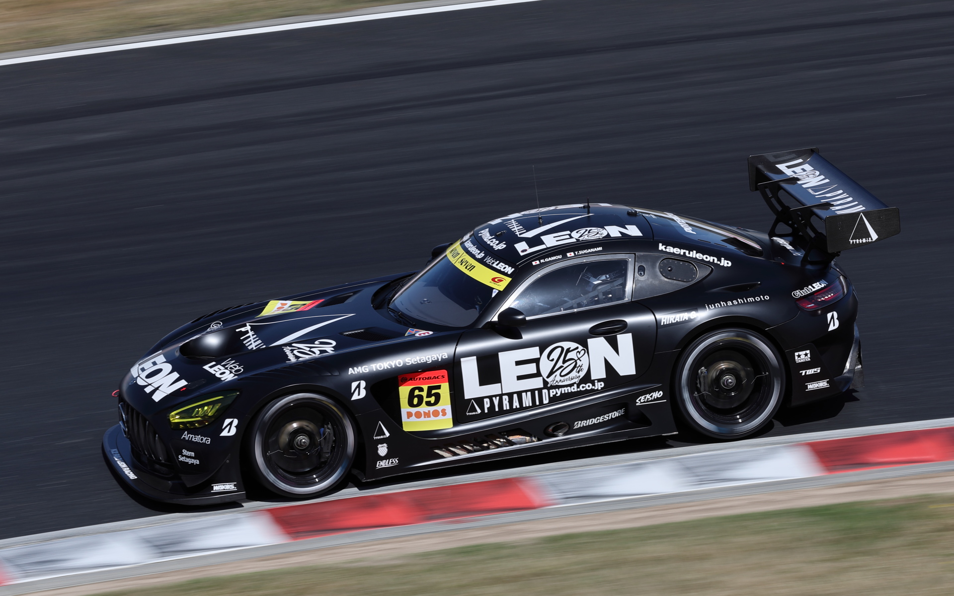 65号車 LEON PYRAMID AMG（蒲生尚弥/菅波冬悟）