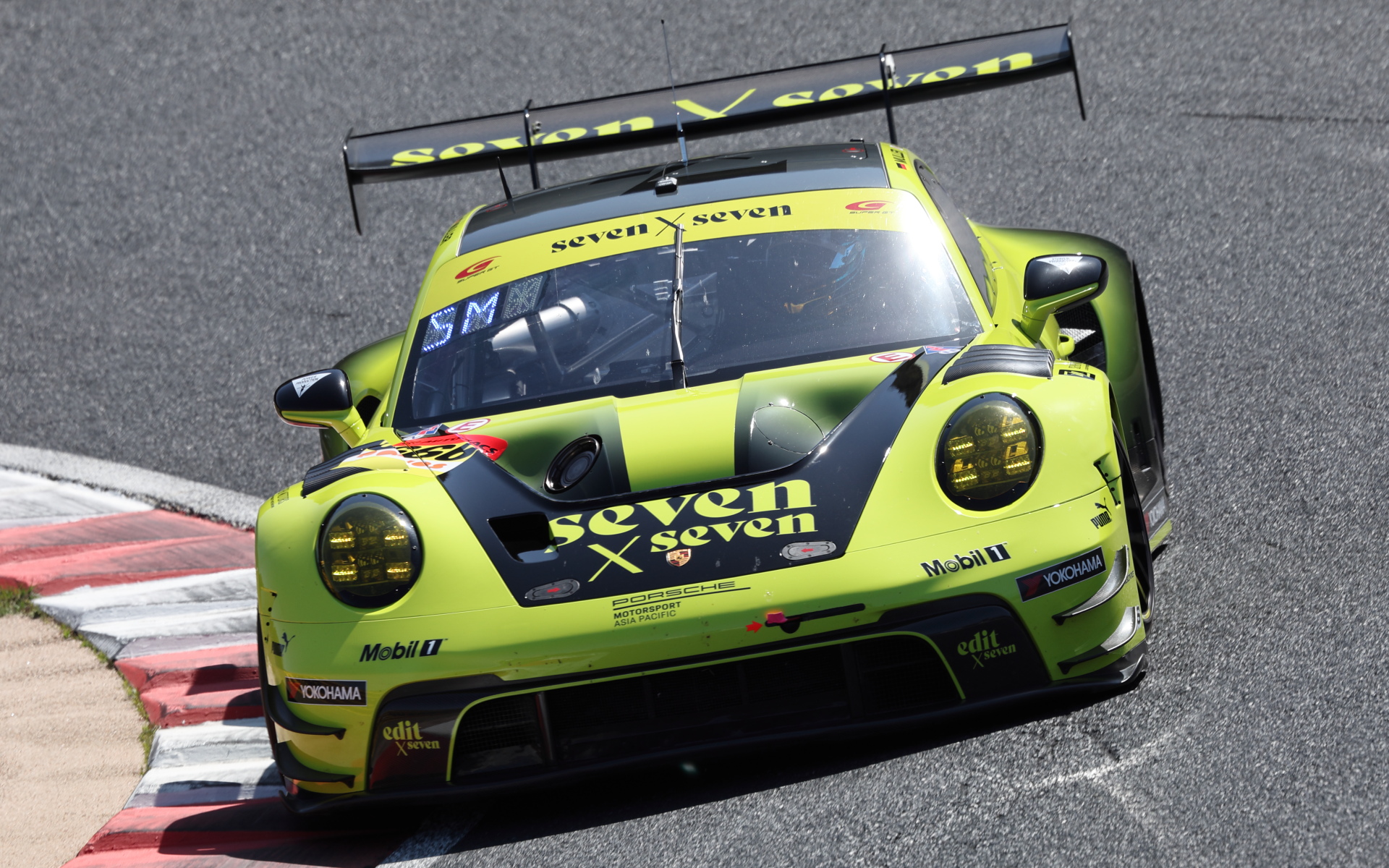 666号車 seven x seven PORSCHE GT3R EVO（スヴェン・ミューラー/藤波清斗/渡会太一）