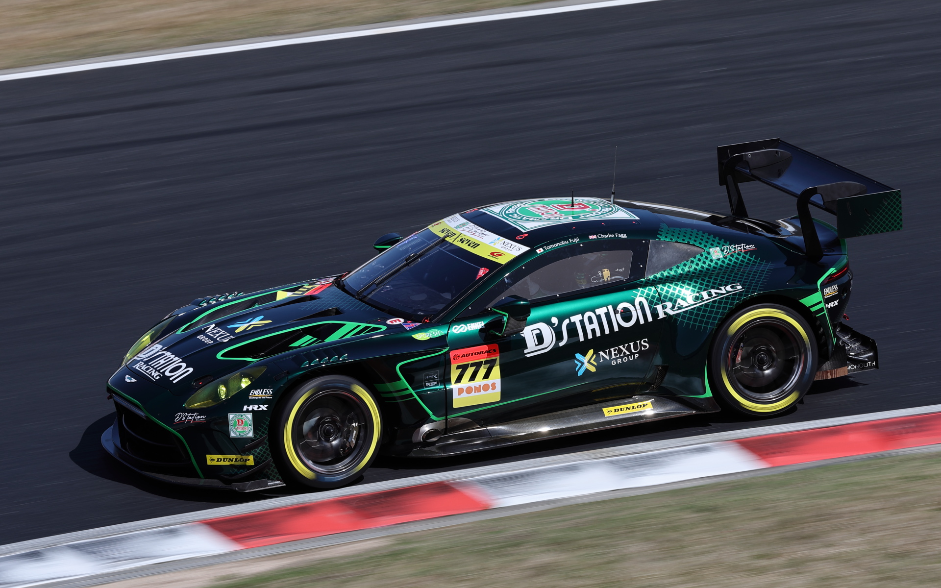 777号車 D'station Vantage GT3（藤井誠暢/チャーリー・ファグ）