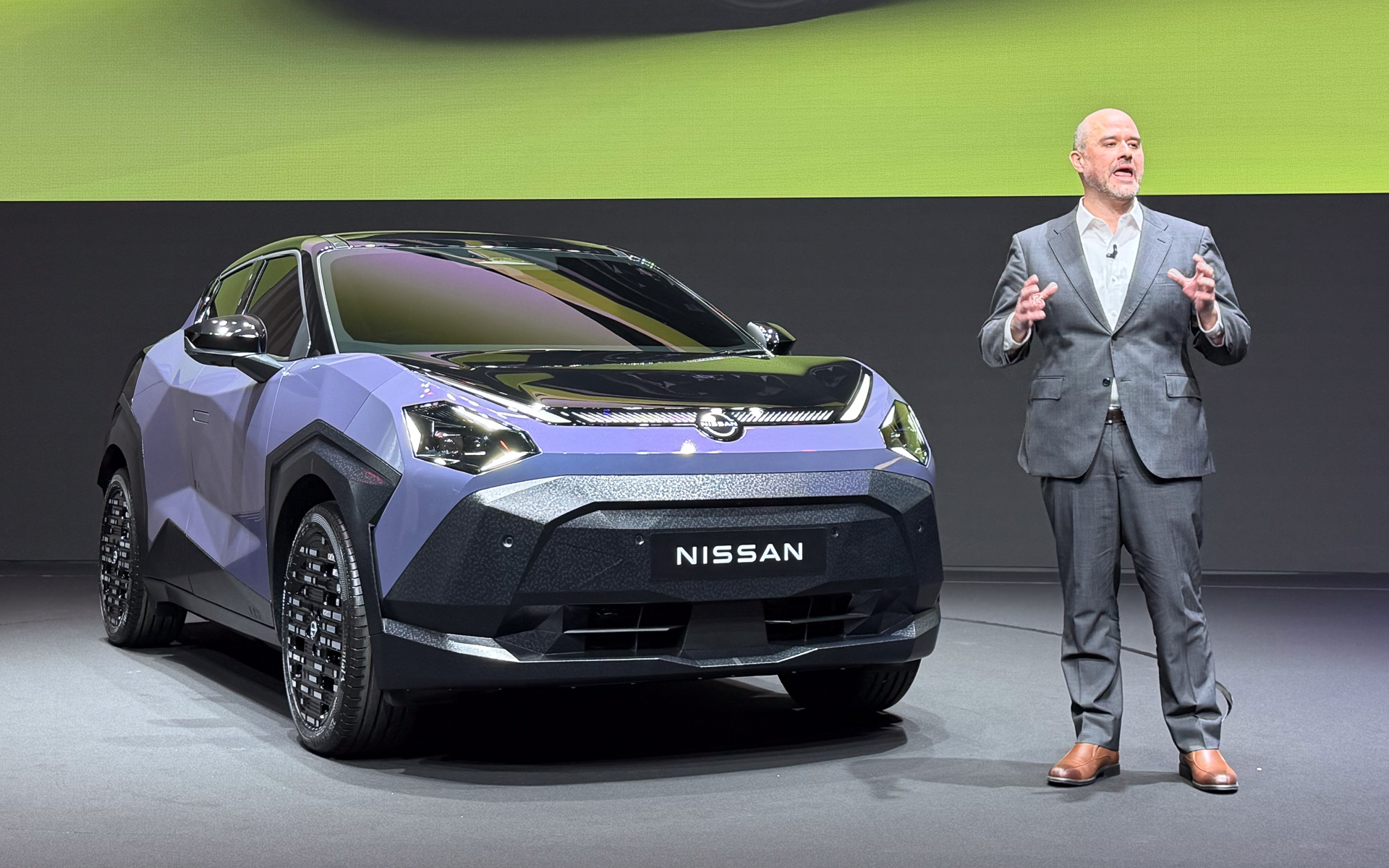 初公開された「ジュークEV」