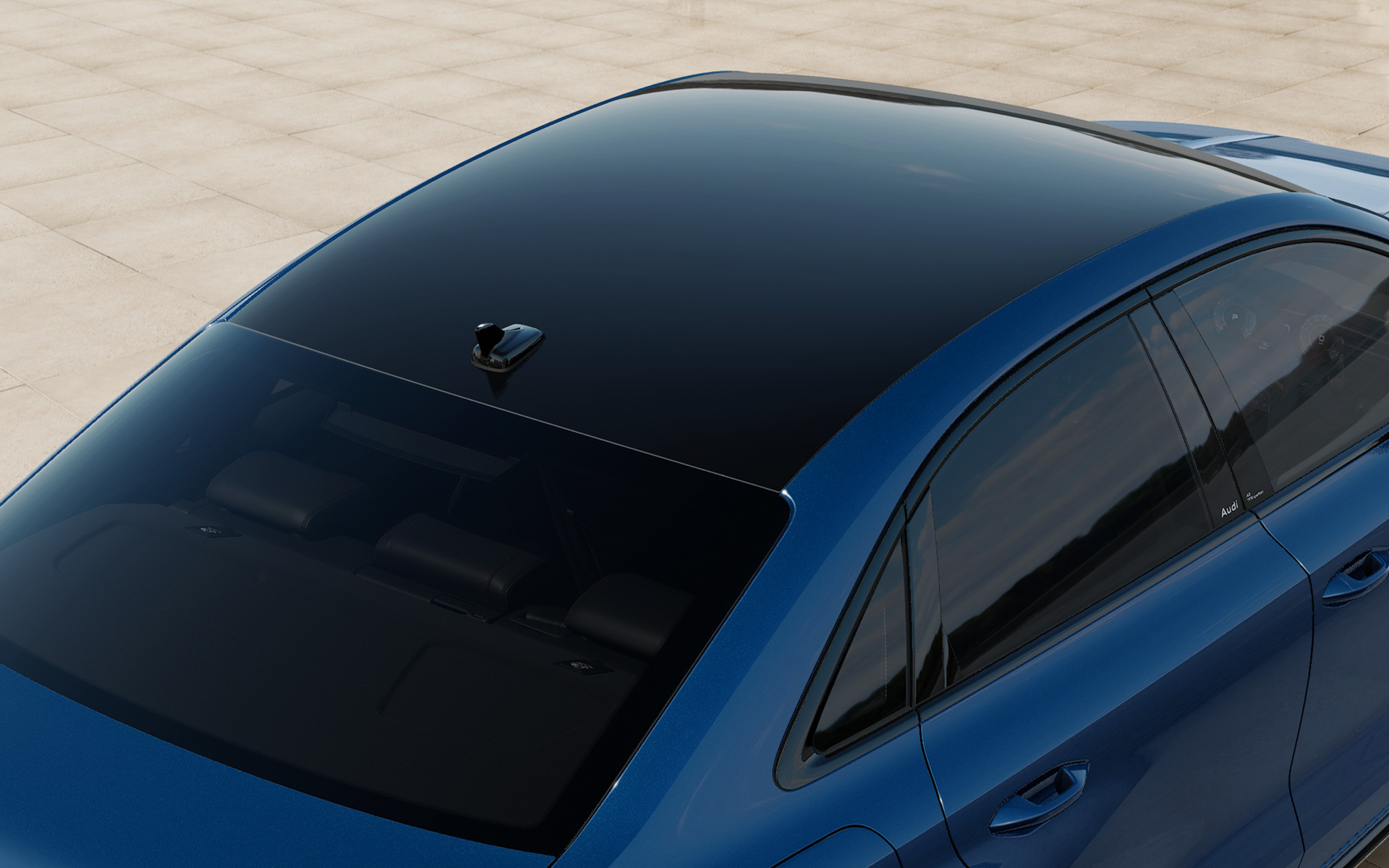 セダンはコントラストルーフブラックを特別装備