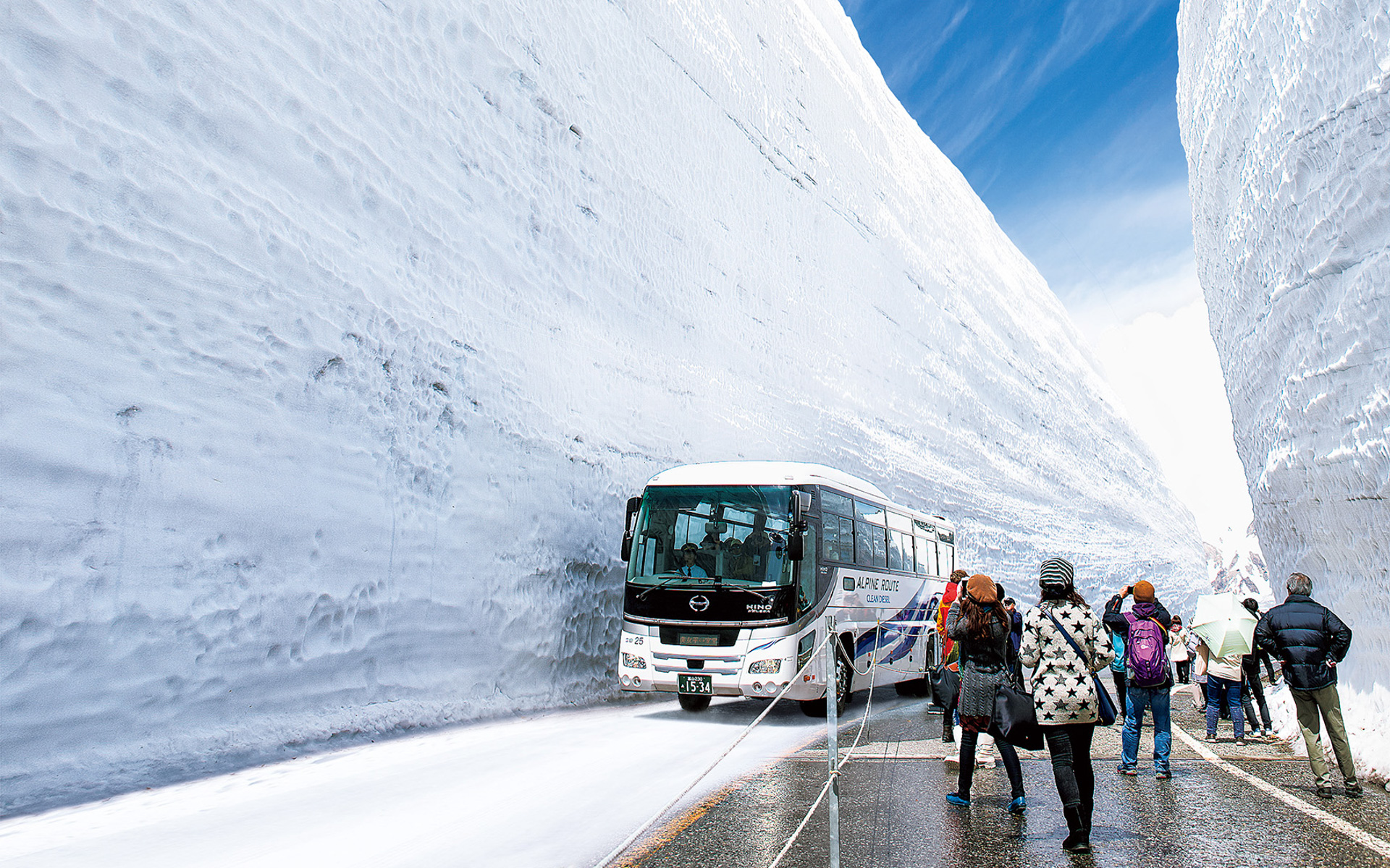 雪の大谷ウォーク