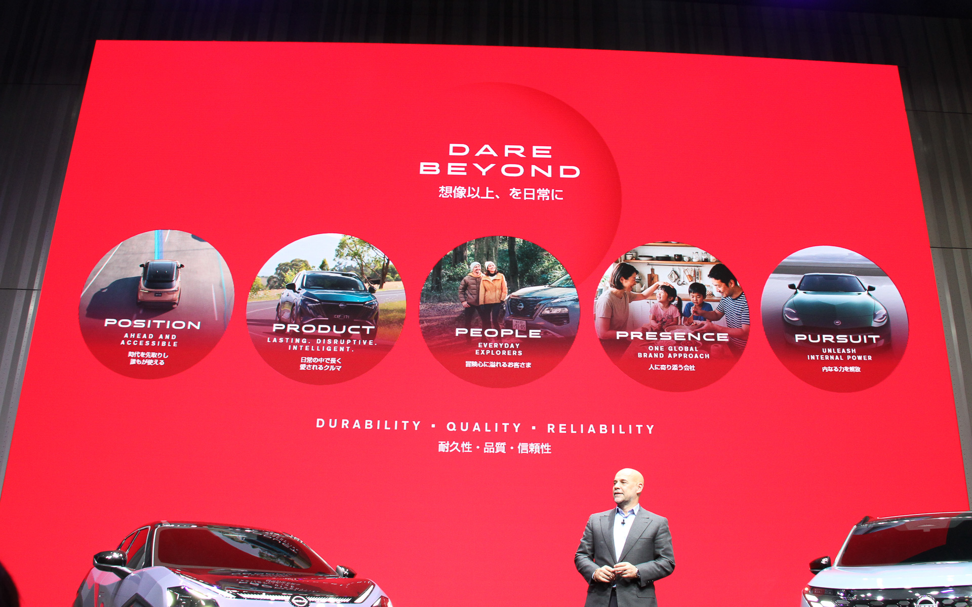 「想像以上、を日常に」