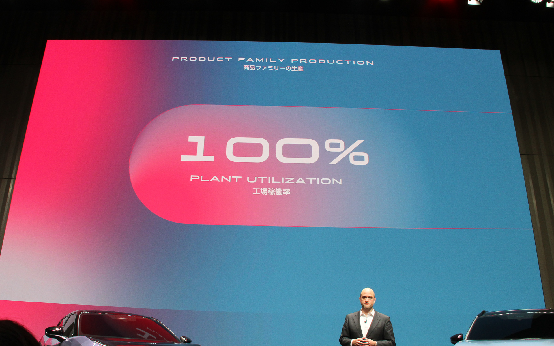 経営再建計画「Re:Nissan」では工場稼働率100％という目標を掲げている