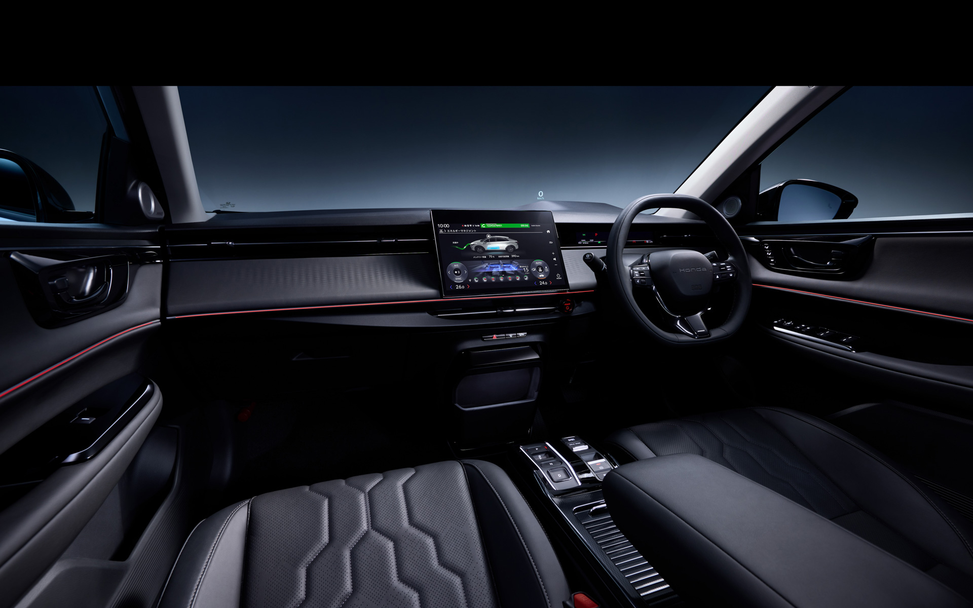 新型インサイトのインテリア