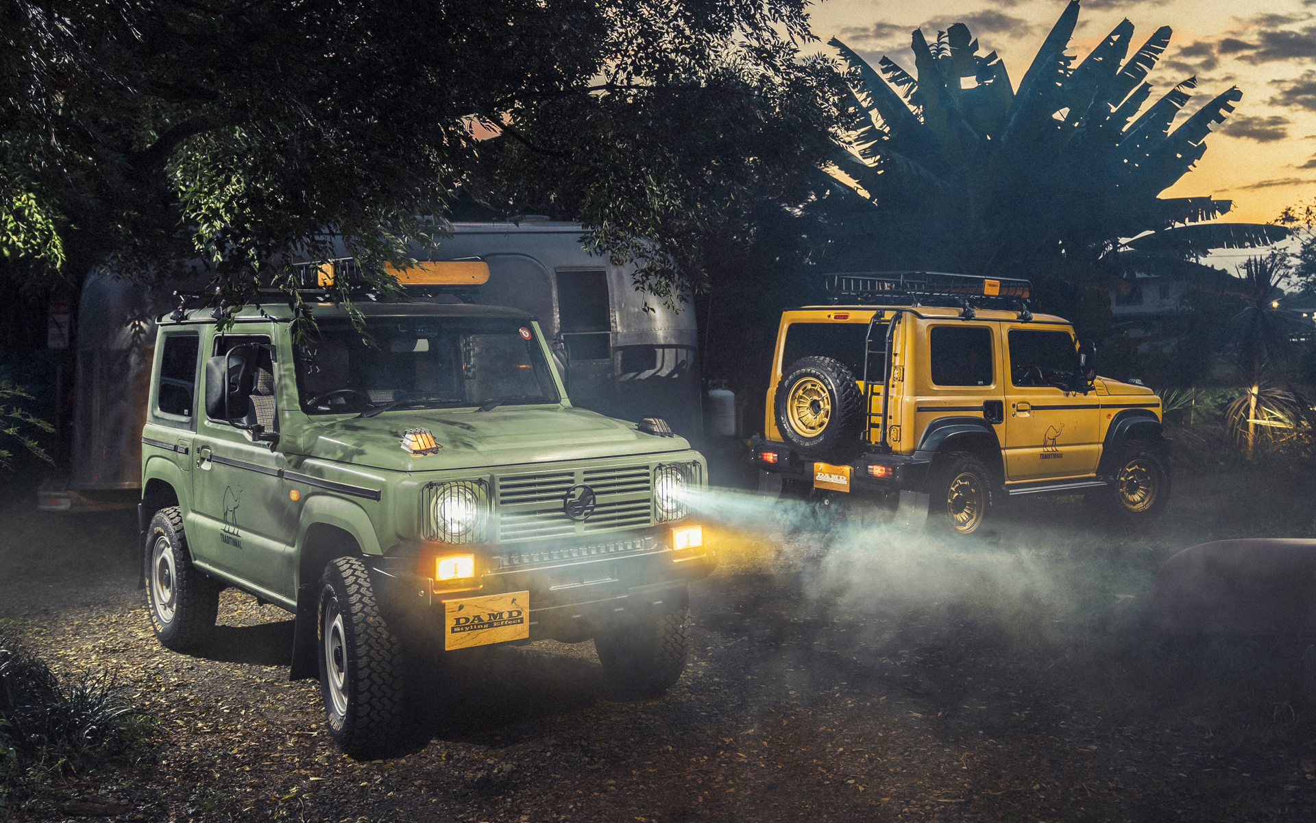 ダムドのスズキ「ジムニー」用ボディキット全シリーズが最新5型に対応完了した