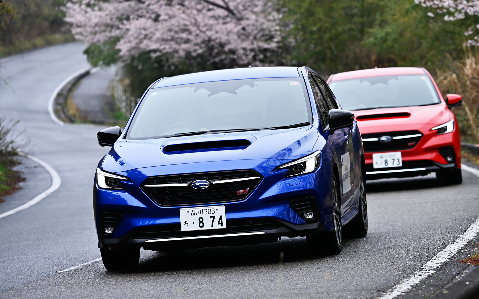 ハンドリングの差は歴然。遮音性については、短い試乗では差が現われにくかった