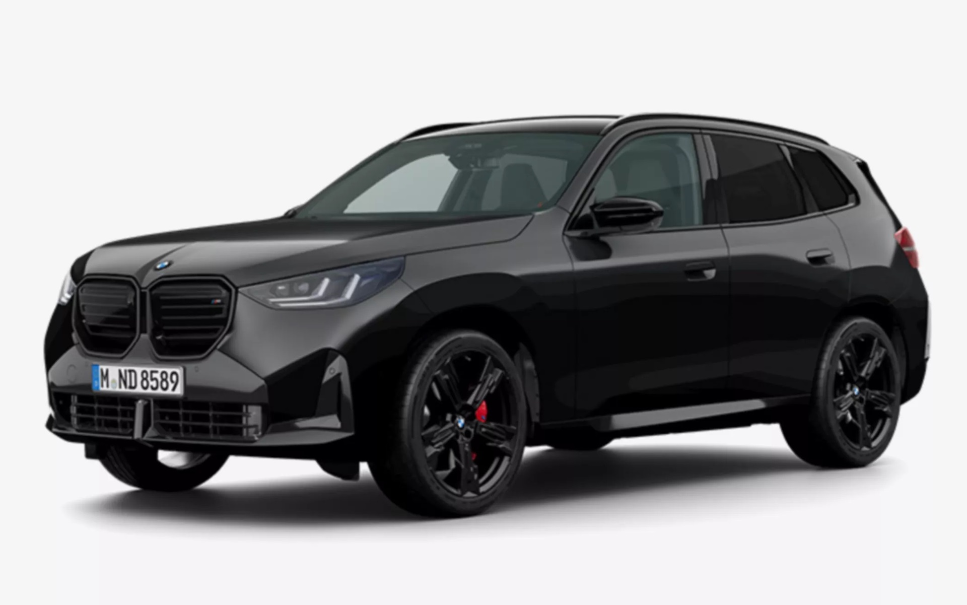 X3 M50 xDrive FROZEN EDITION。実際の車両にはBMW M Performance Mロゴ・サイド ブラック・ハイグロスが装着される