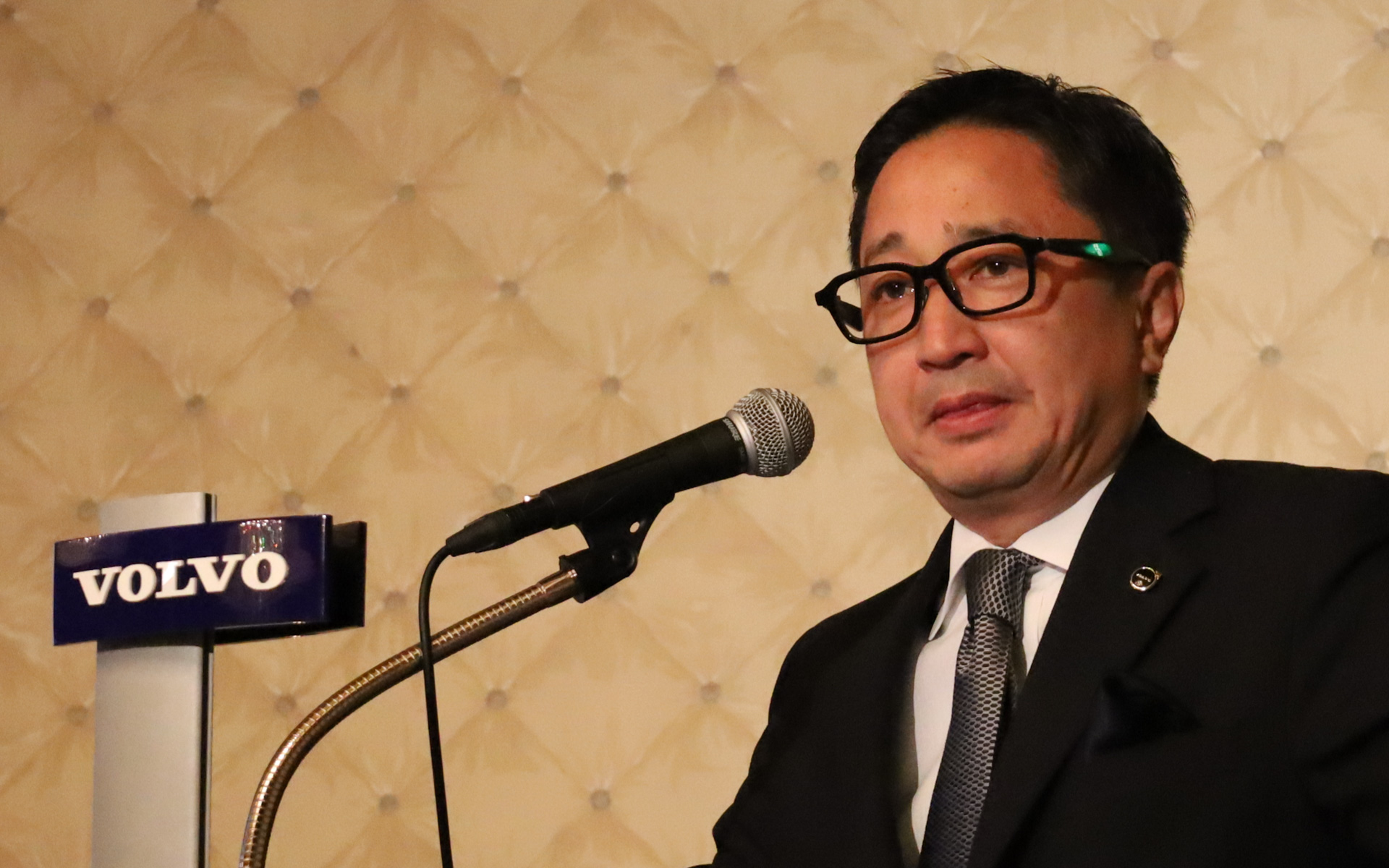 ボルボ・トラックセールス バイスプレジデントの関原紀男氏