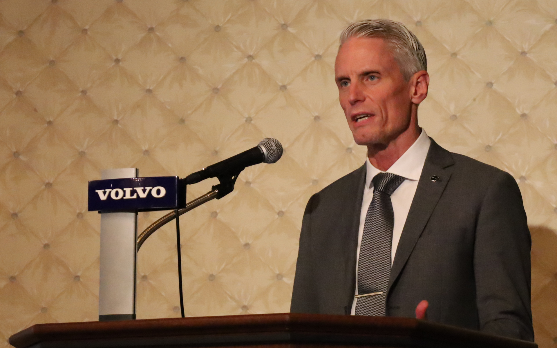 Volvo Trucks International Hub SEA & Japan Managing Directorのヨハン・ラーソン氏