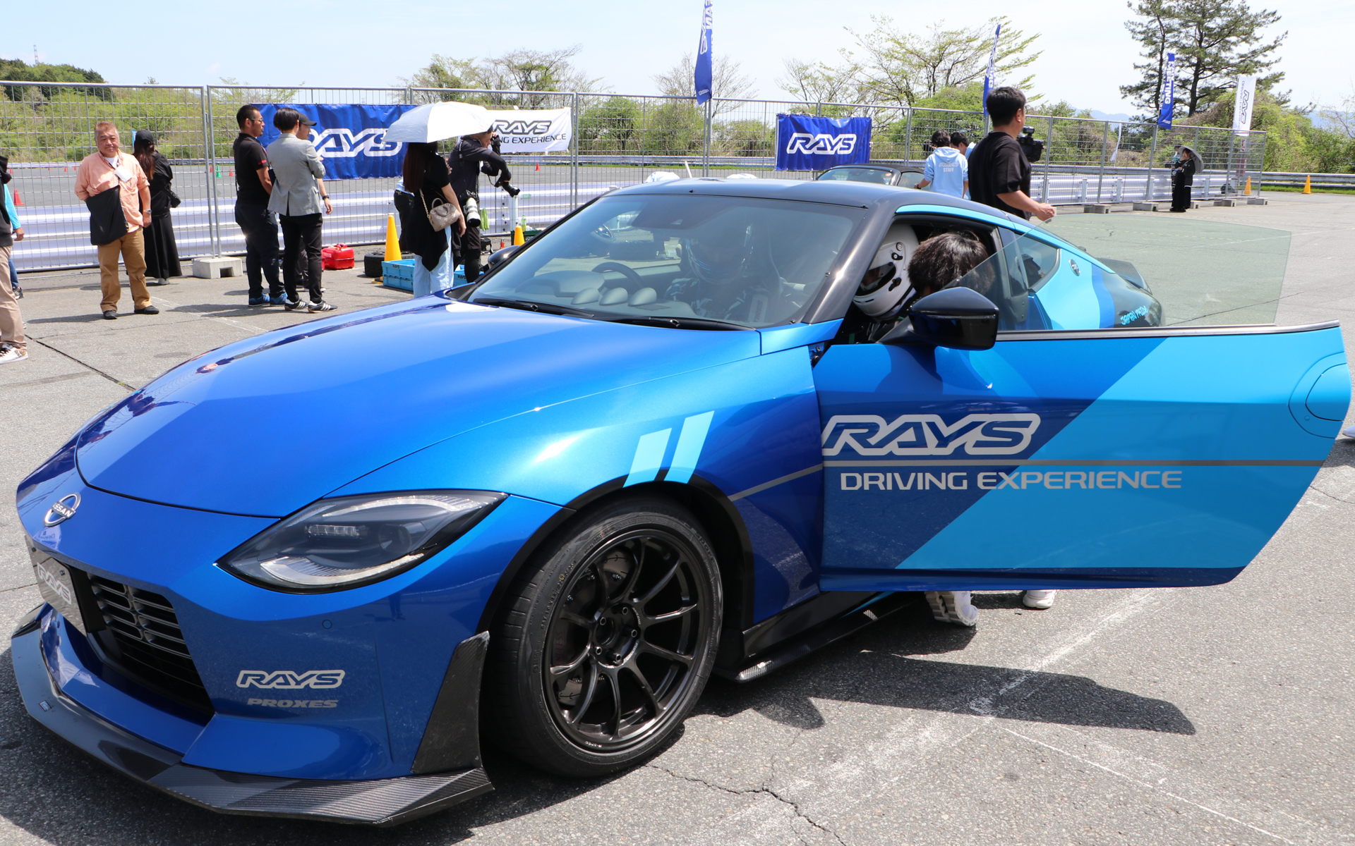 試乗車のフェアレディZ（RZ34）