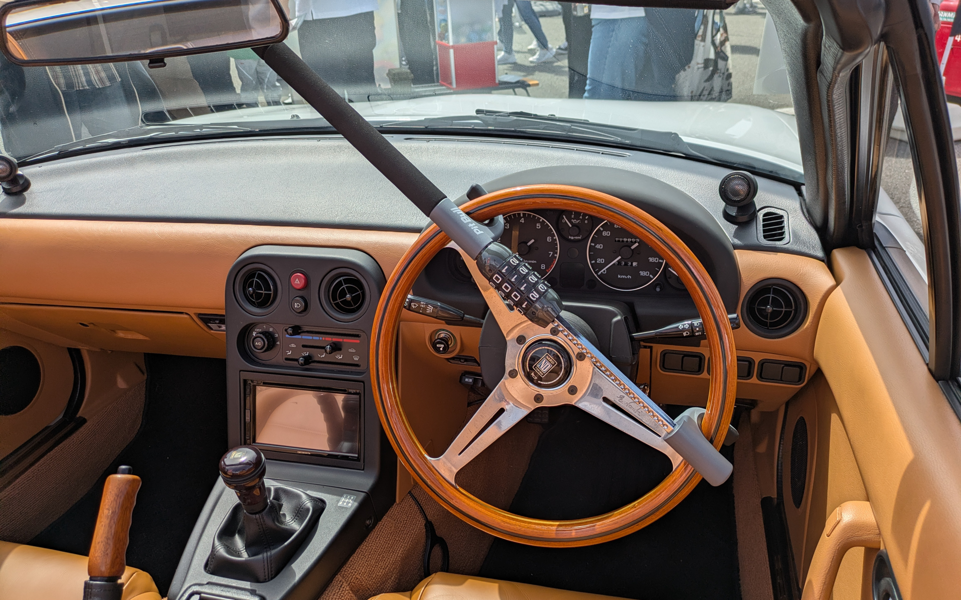 ピットブル ハンドルロック装着状態