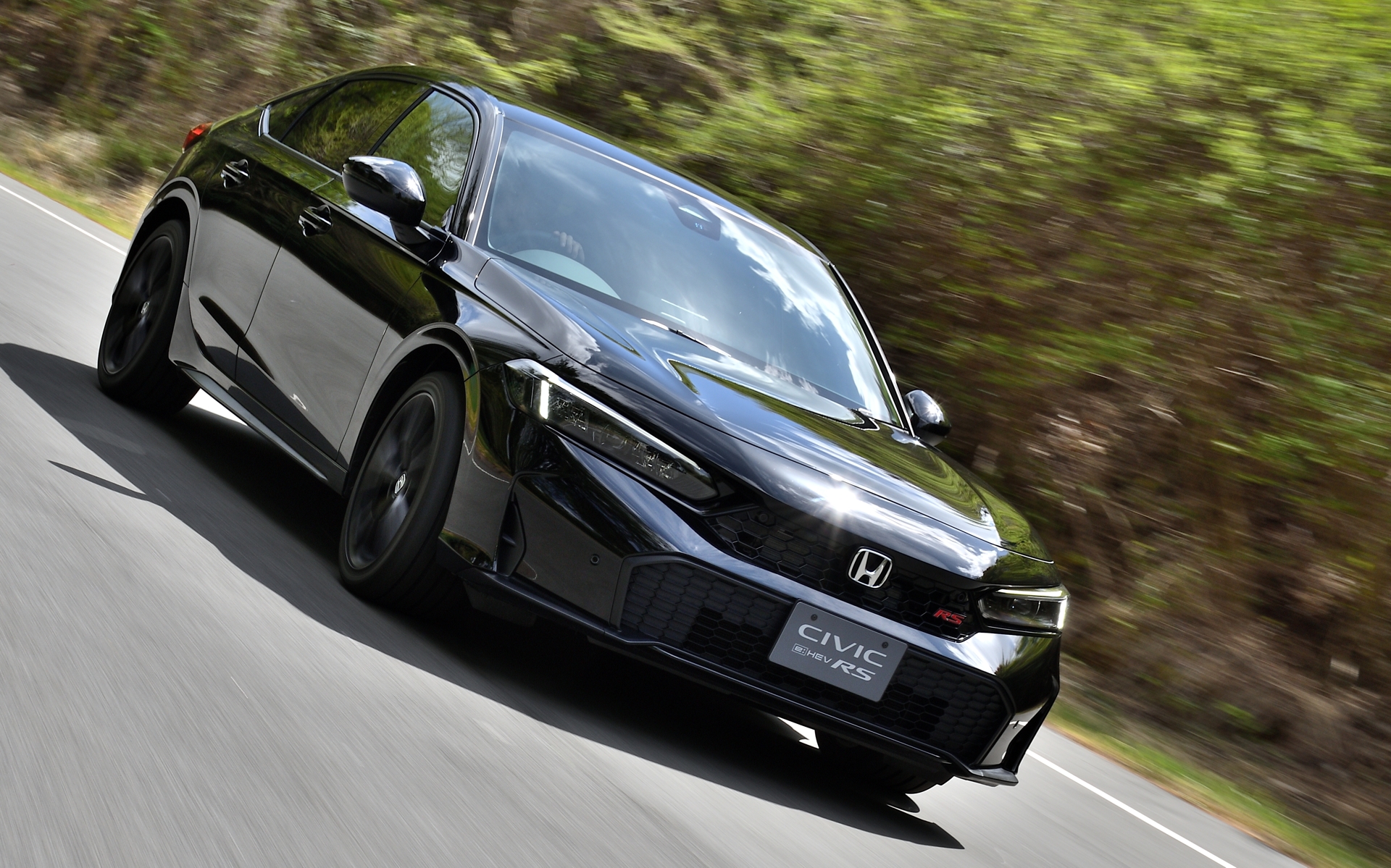 S＋シフトを搭載した「シビック e:HEV RS」に試乗する機会を得た