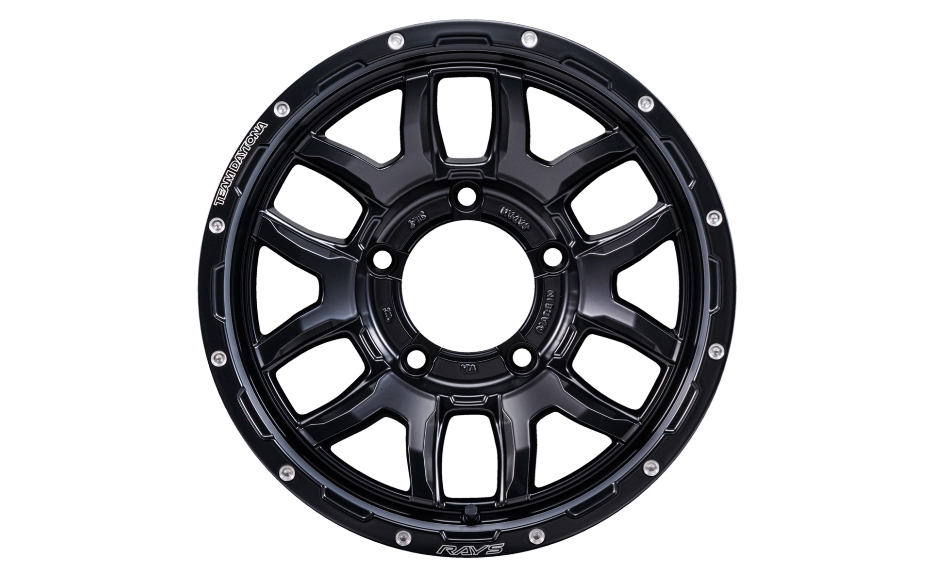 F6boost（セミグロスブラック）16インチ×8.0Jモデル