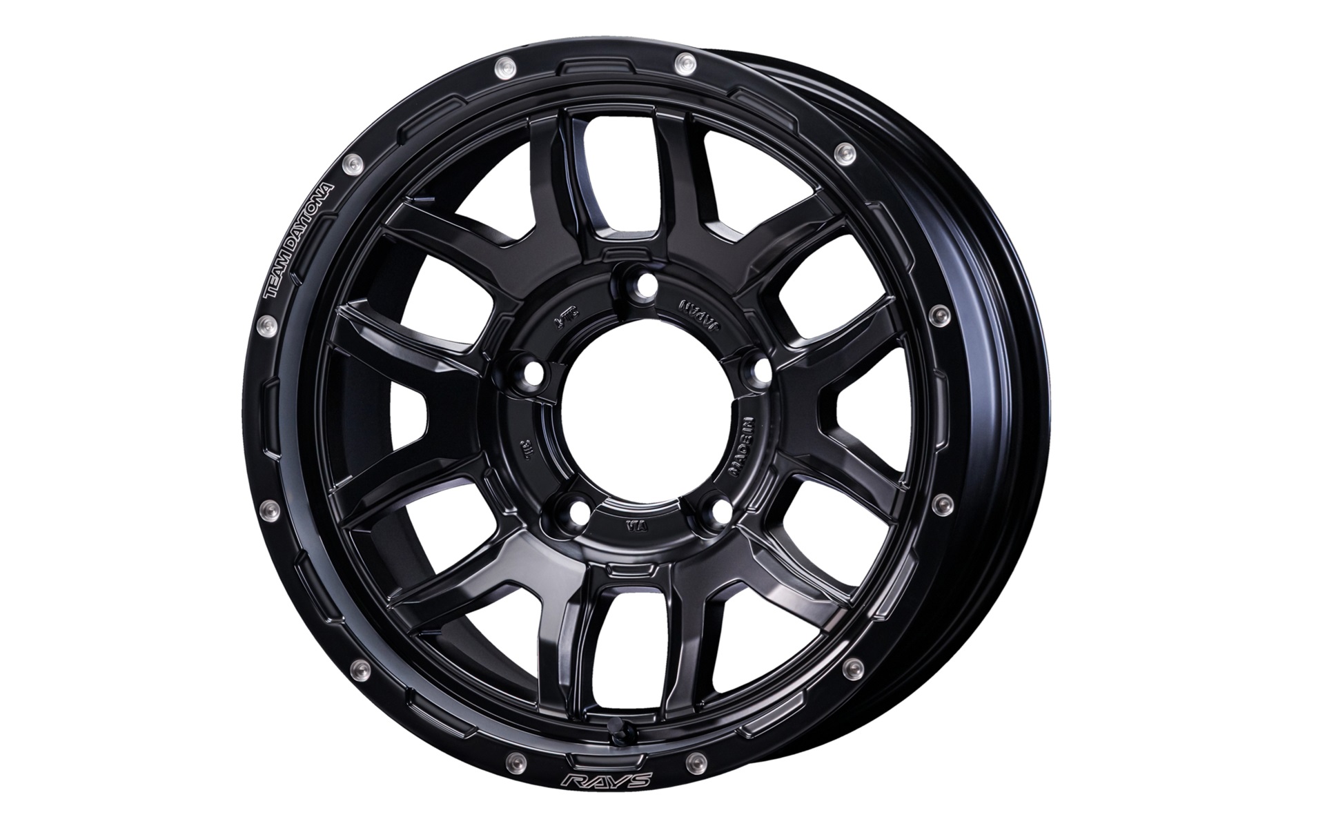 F6boost（セミグロスブラック）16インチ×8.0Jモデル