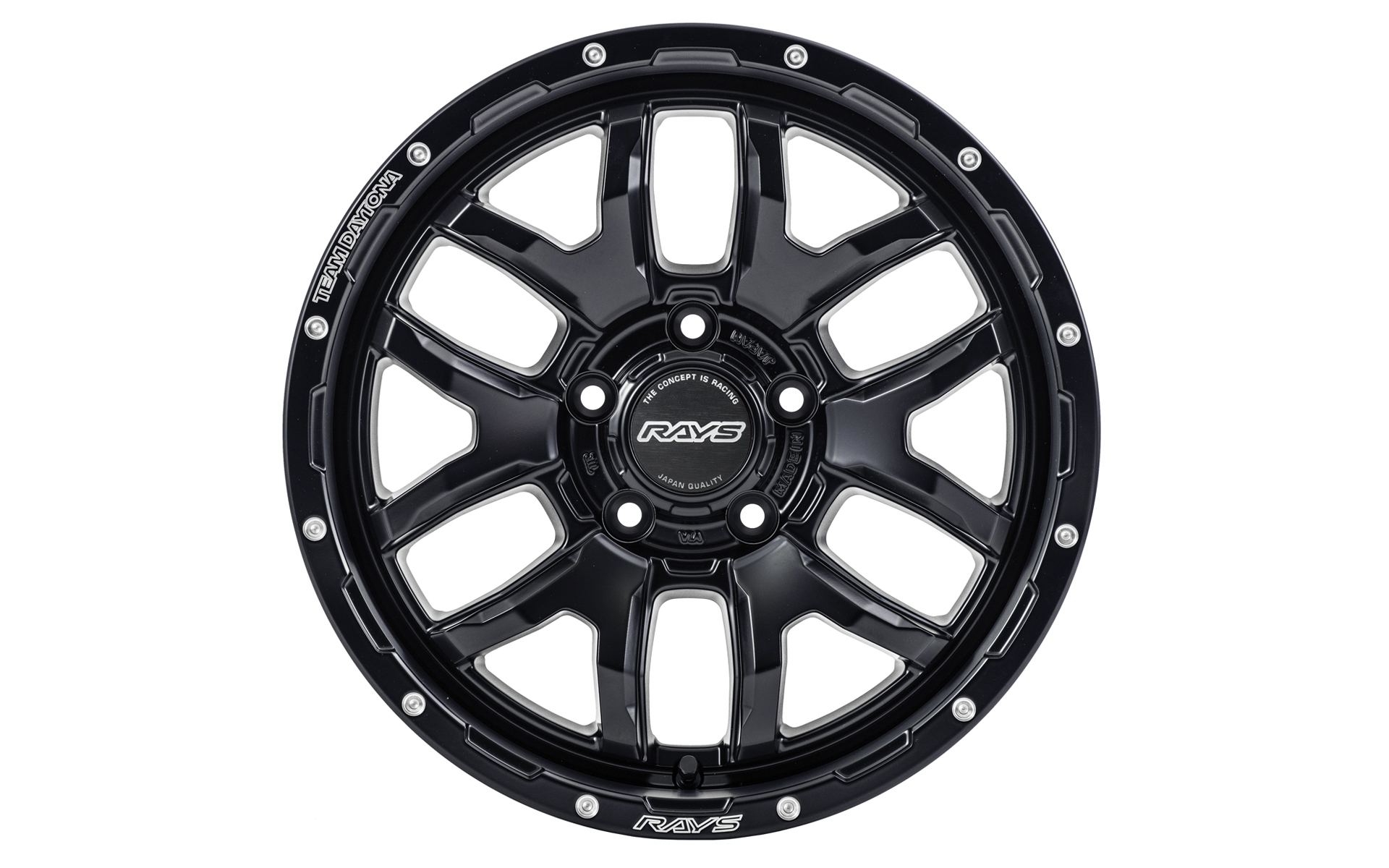 F6boost（セミグロスブラック）16インチ×7.0Jモデル