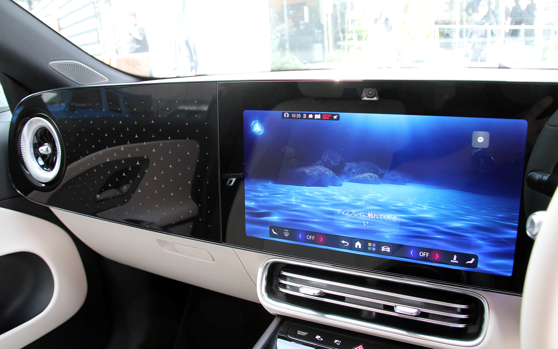 新型CLAではBEVと48Vハイブリッド内燃機関モデルを用意（写真は後者）