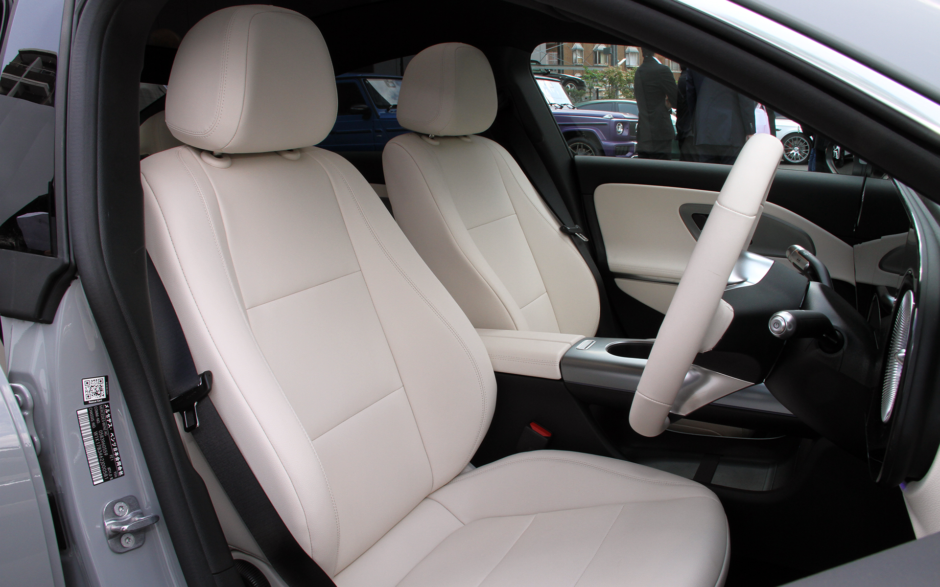 新型CLAではBEVと48Vハイブリッド内燃機関モデルを用意（写真は後者）