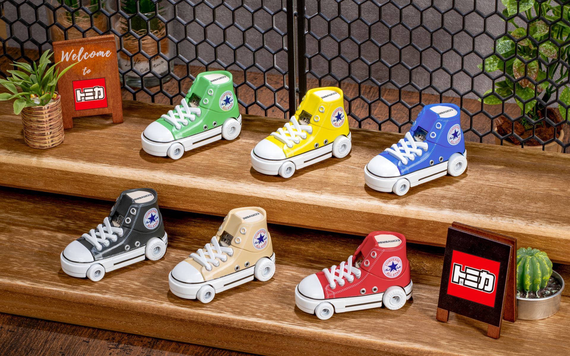 ドリームトミカ「コンバースオールスターコレクションVOL.1」は全6色