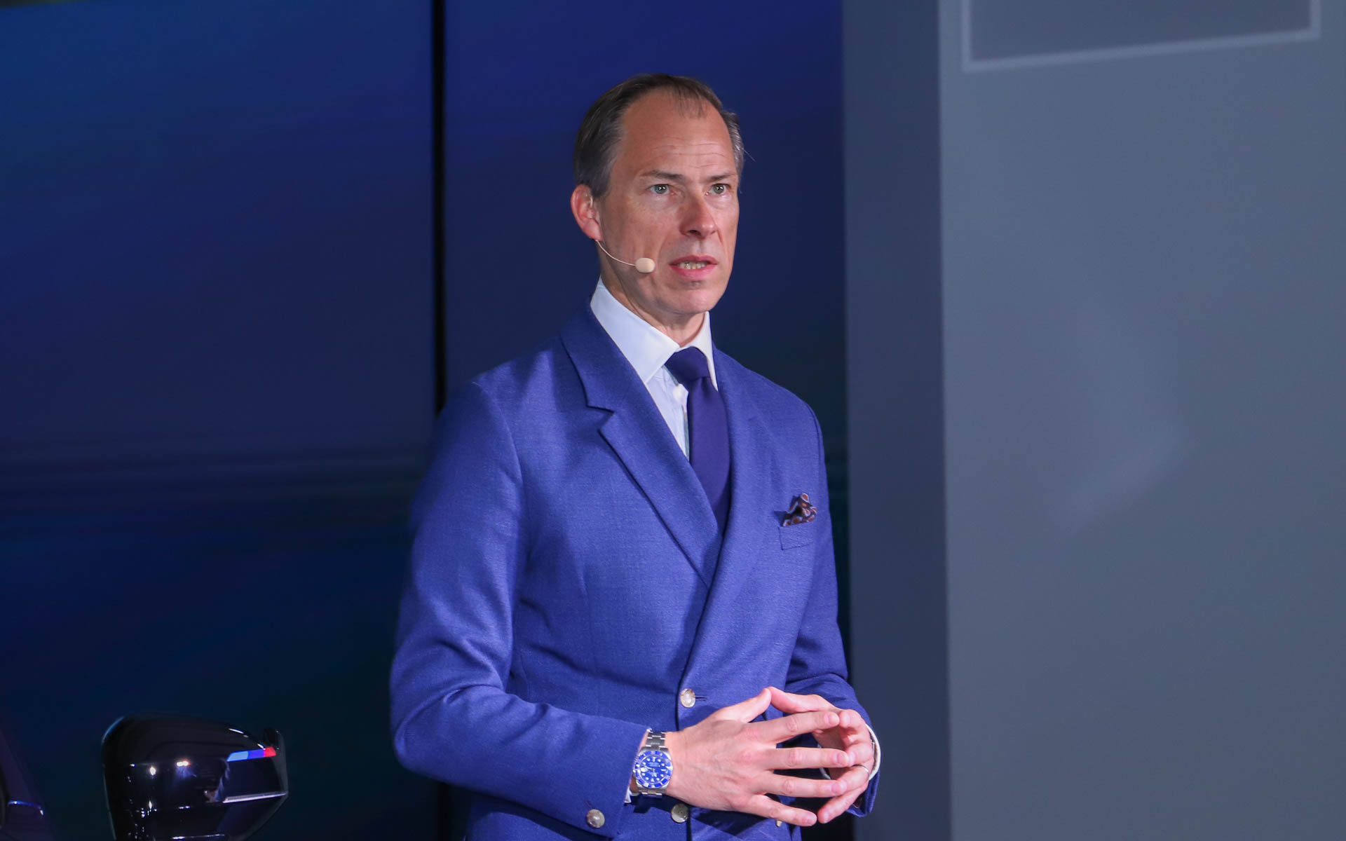 BMW本社 開発部門 先進デザイン、デザイン・ワークス、デザイン・アイデンティティ部 ヴァイス・プレジデント アンダース・ワーミング氏