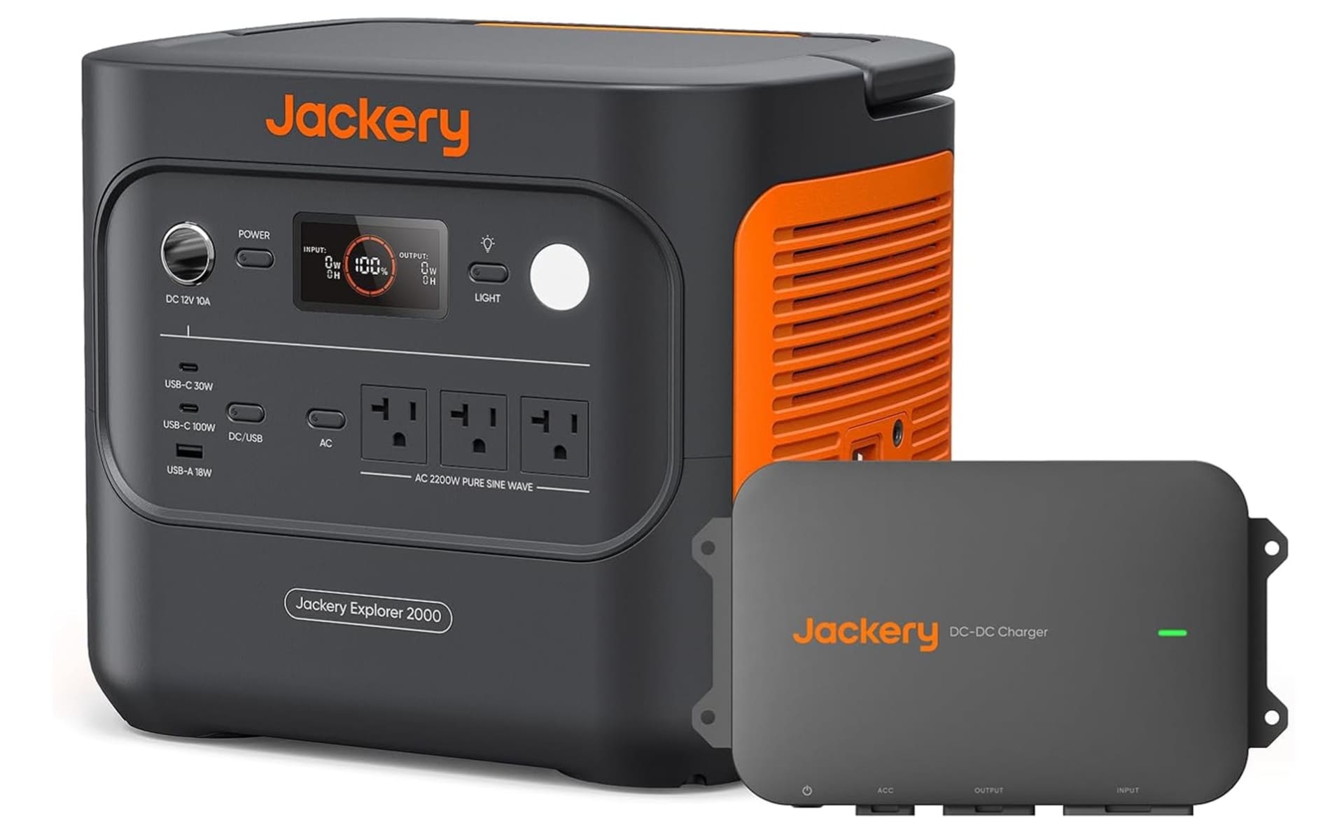 ジャクリのポータブル電源とドライブチャージャーのセットがAmazonタイムセールの対象品となっている