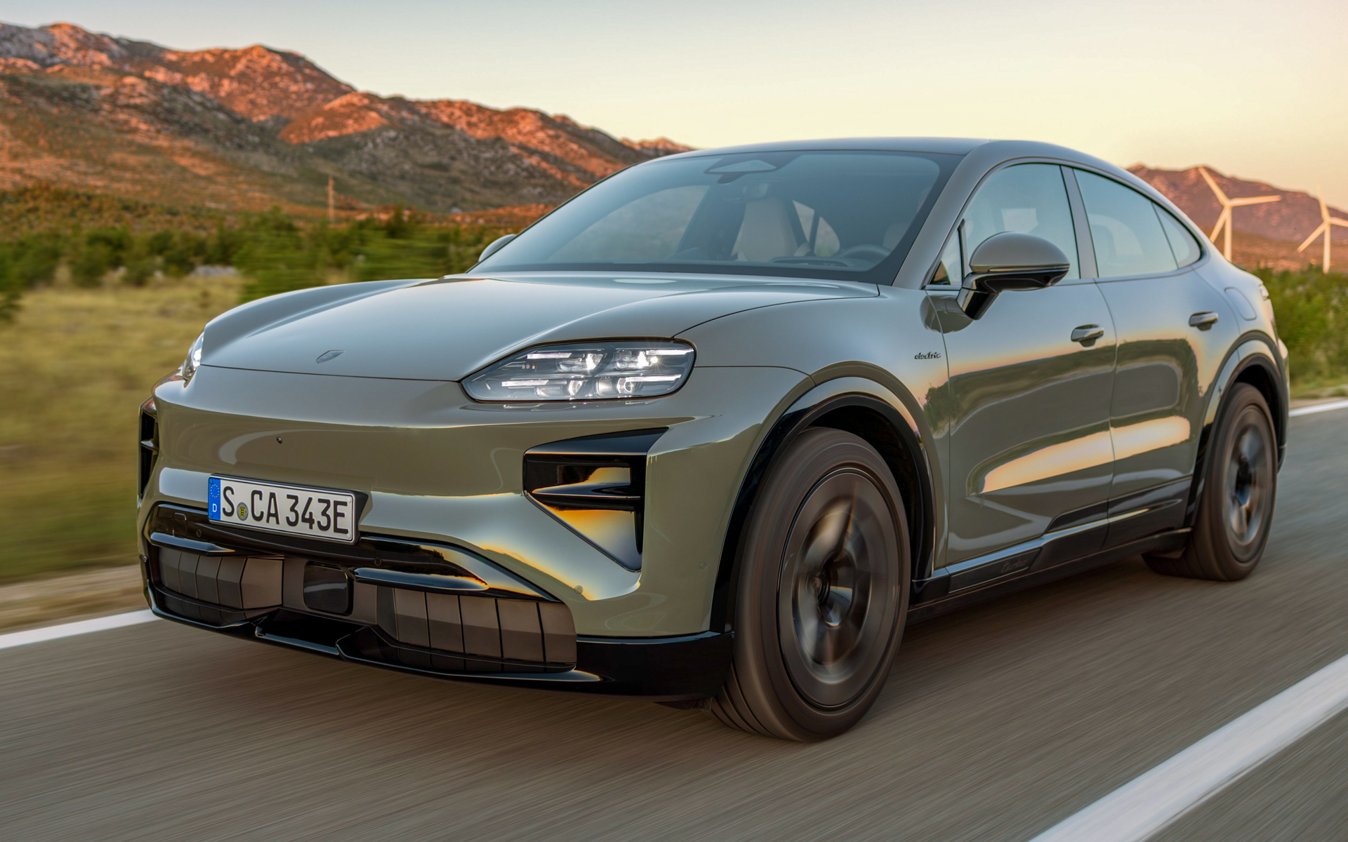 カイエン・ターボ・クーペ・エレクトリック