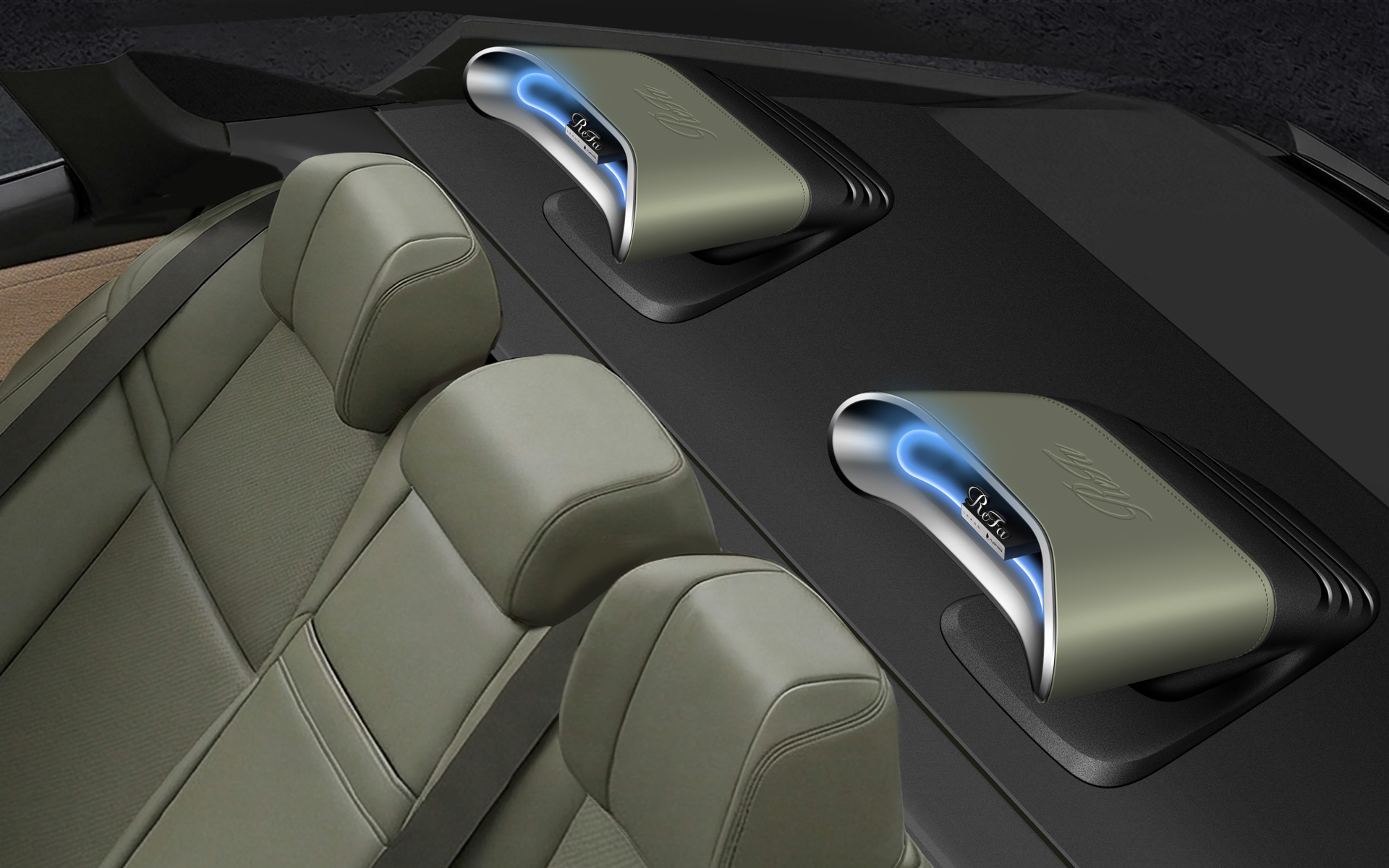 レクサス車に搭載された「ReFa HYDRAID」コンセプト