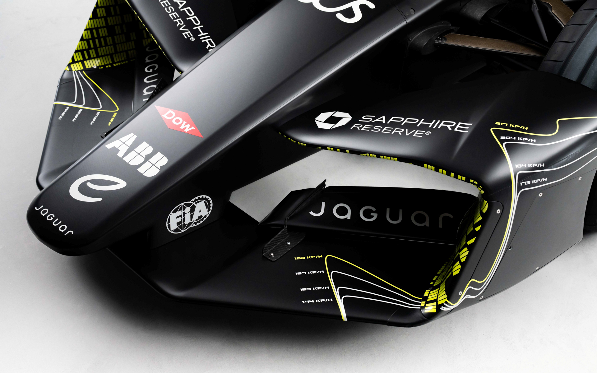 GEN1、GEN2、GEN3、GEN4のモナコでの最高速をシミュレーションしたデータが描かれている