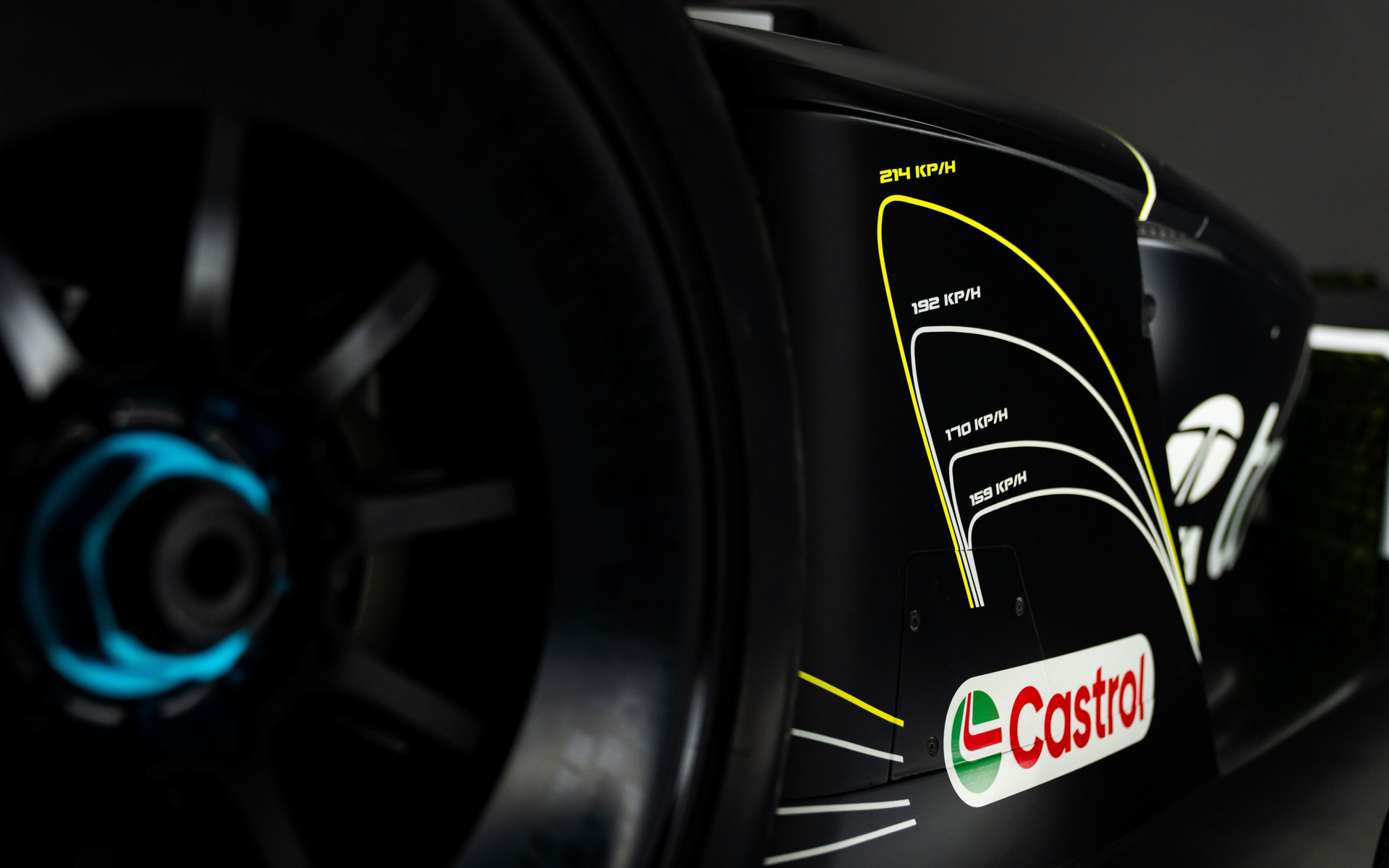 GEN1、GEN2、GEN3、GEN4のモナコでの最高速をシミュレーションしたデータが描かれている