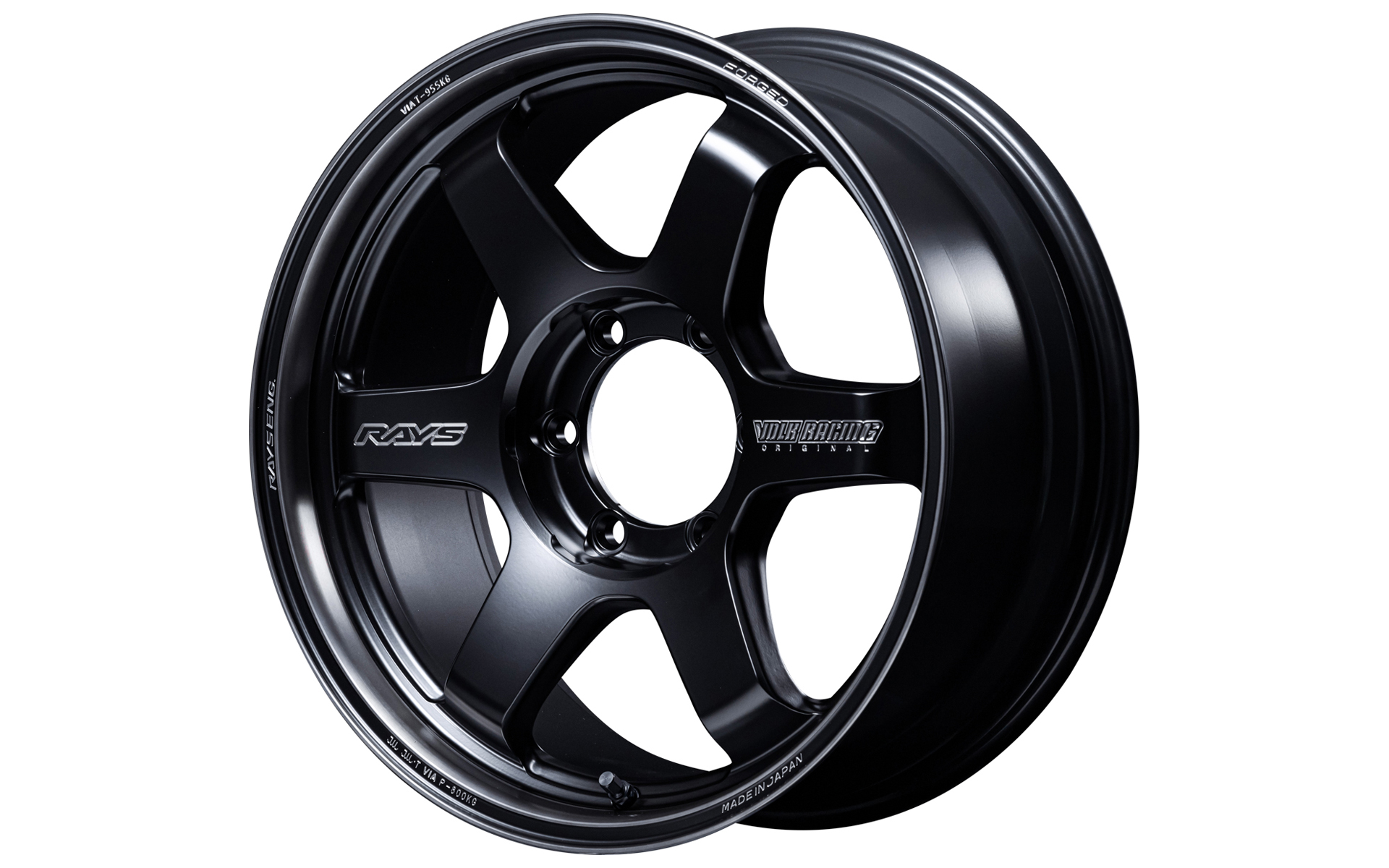 TE37 ultra LARGE P.C.D. Black Shadow LTD.