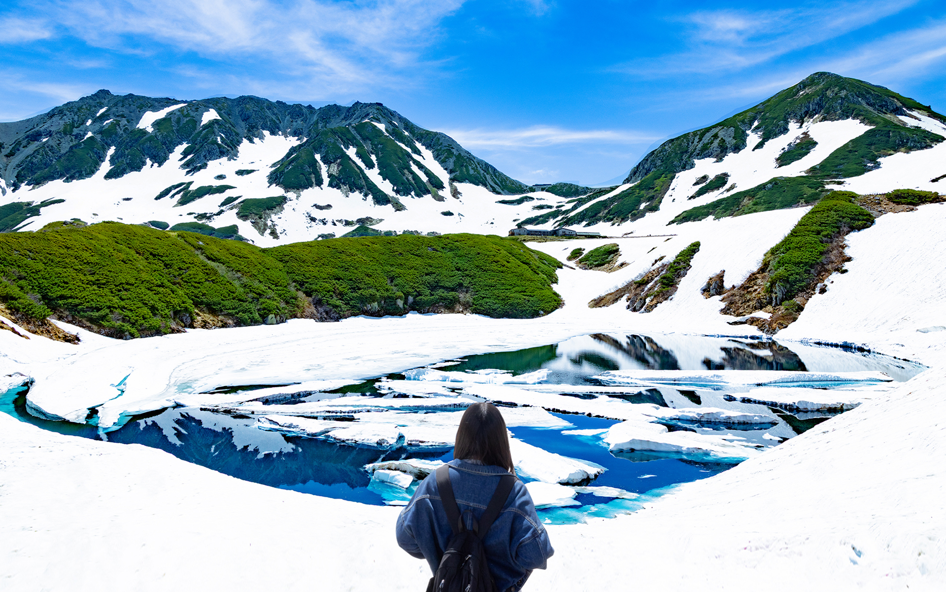 6月にしか見られない！みくりが池ブルー