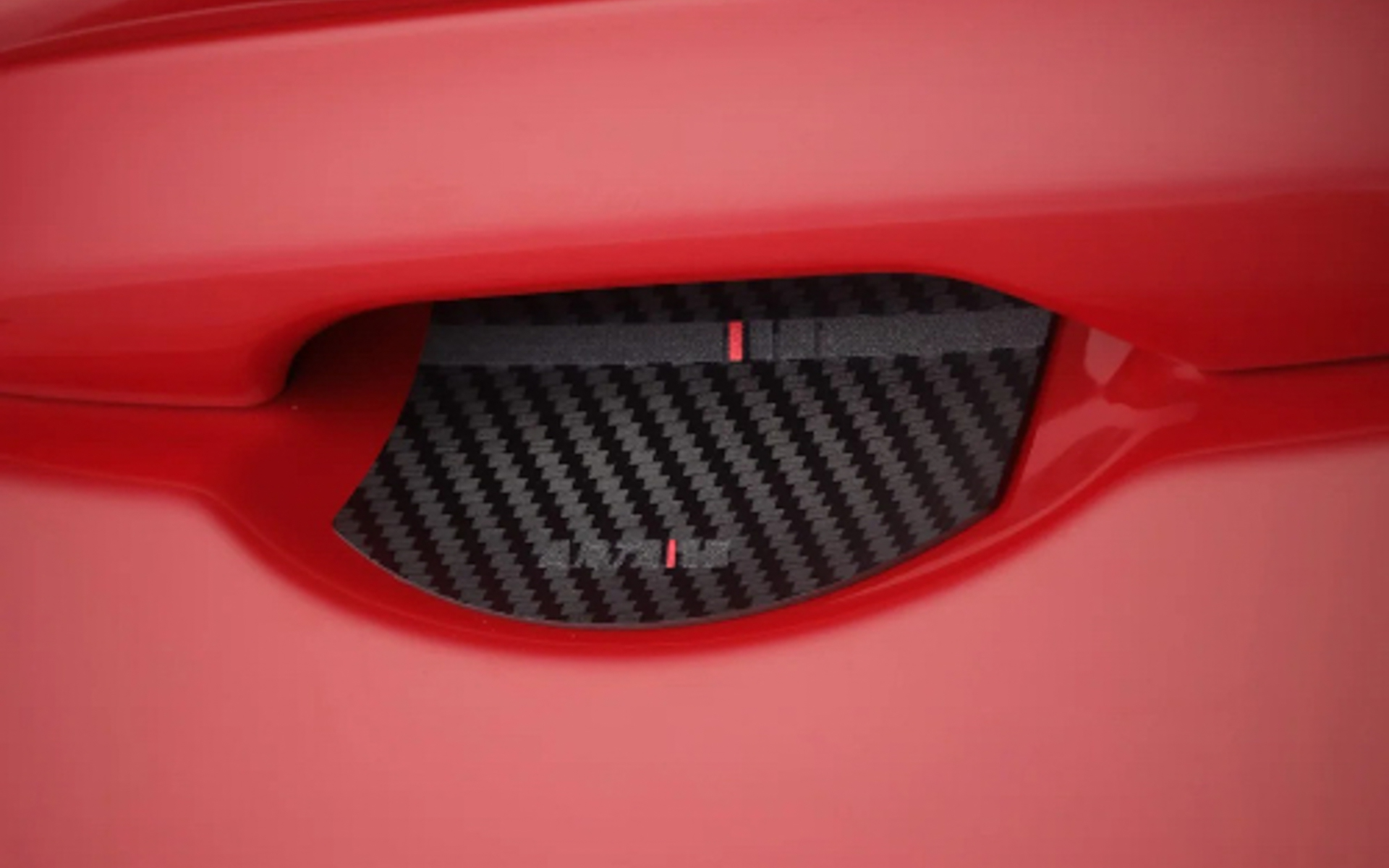 ARTA ドアハンドルプロテクター 2枚入り（BLACK/RED）価格1480円