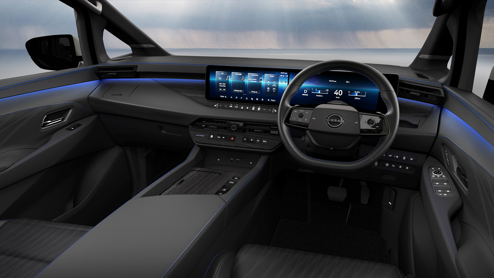 新型「エルグランド AUTECH」のインテリア