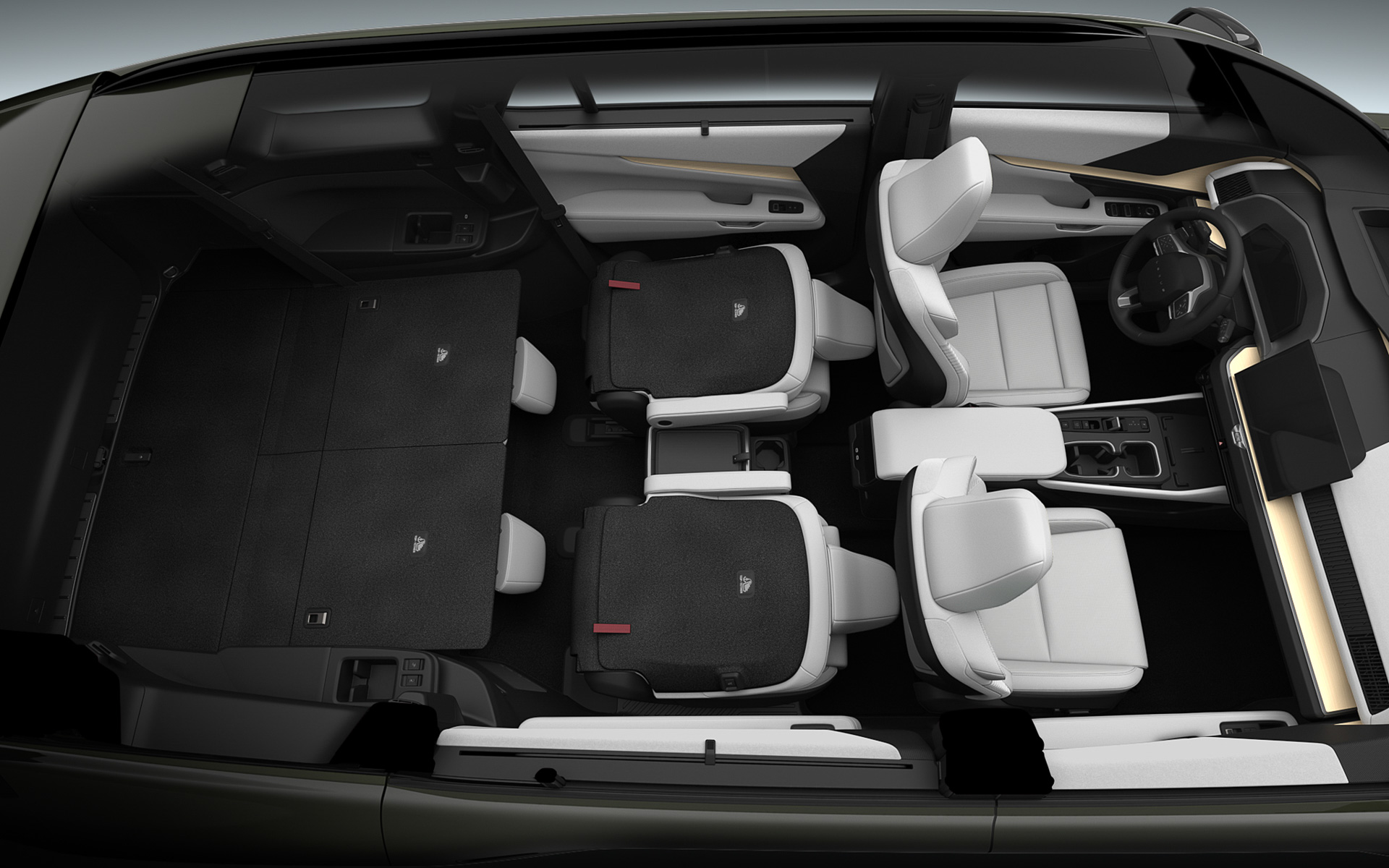 新型「TZ」のインテリア