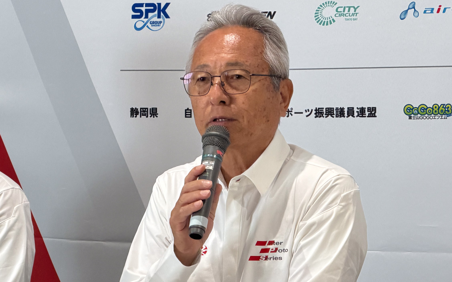 KYOJO CUPを運営するインタープロトモータースポーツ 関谷正徳代表