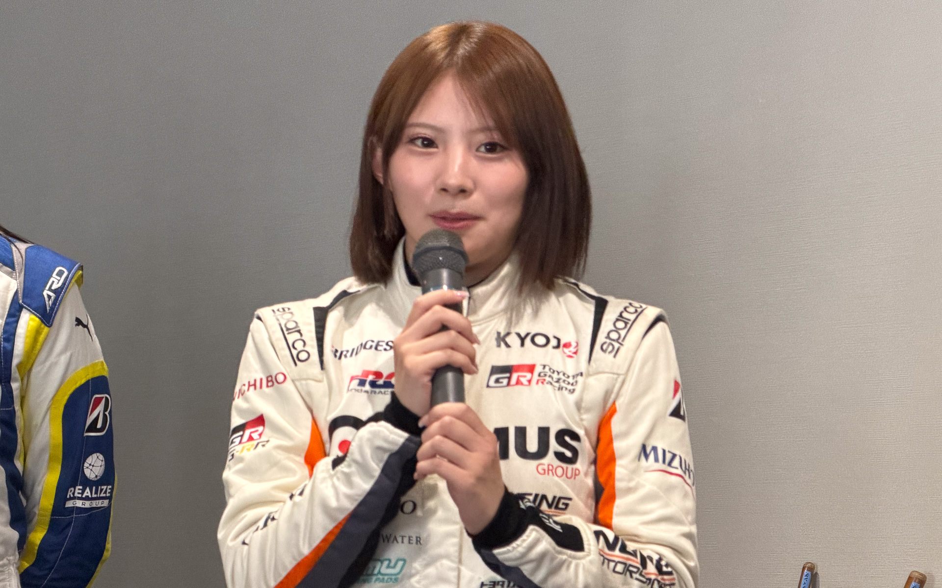 富下李央菜選手