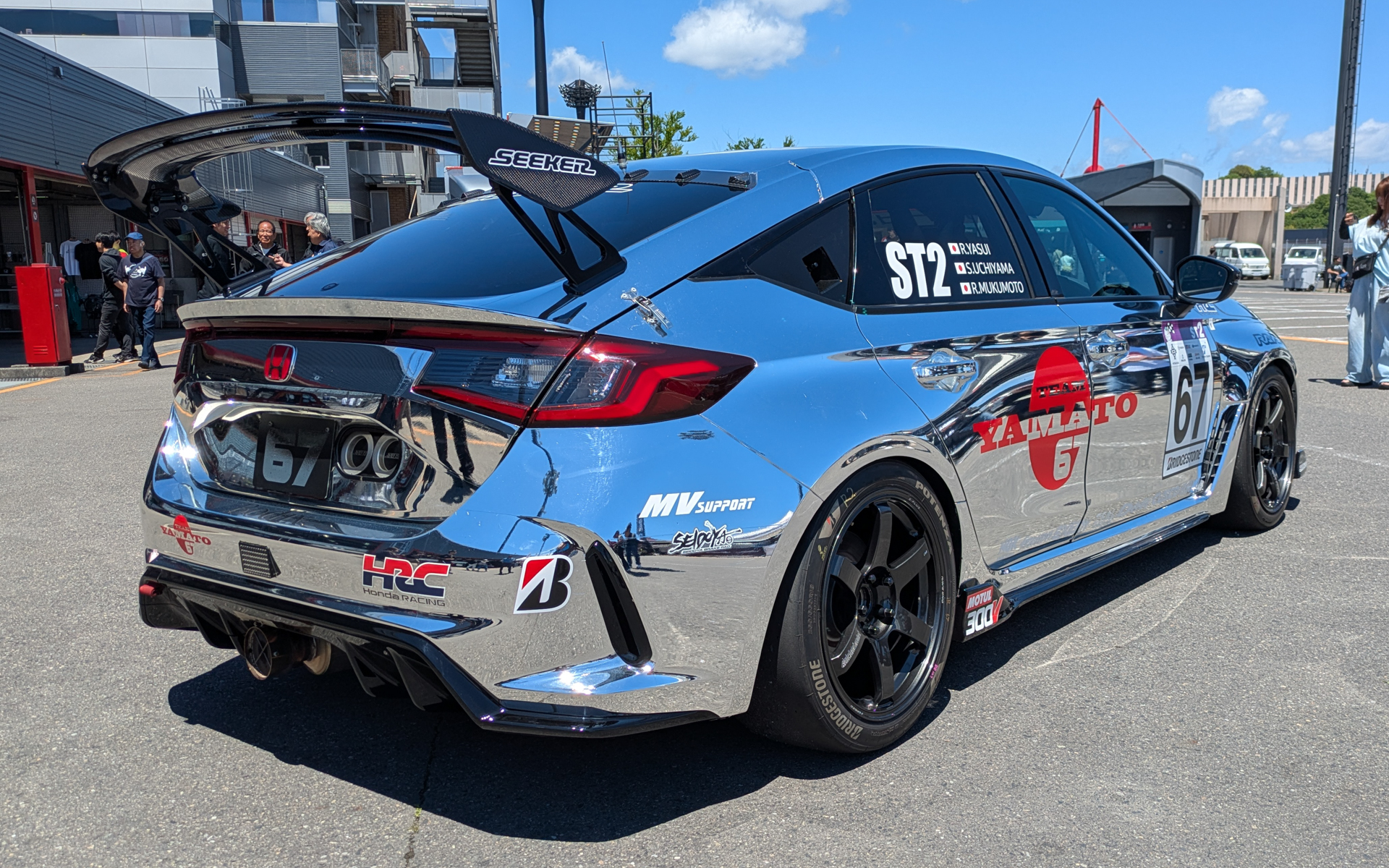 ホンダの四輪開発部門の有志による社内レースチーム「TEAM YAMATO」が、スーパー耐久シリーズのST-2クラスに参戦しているマシン