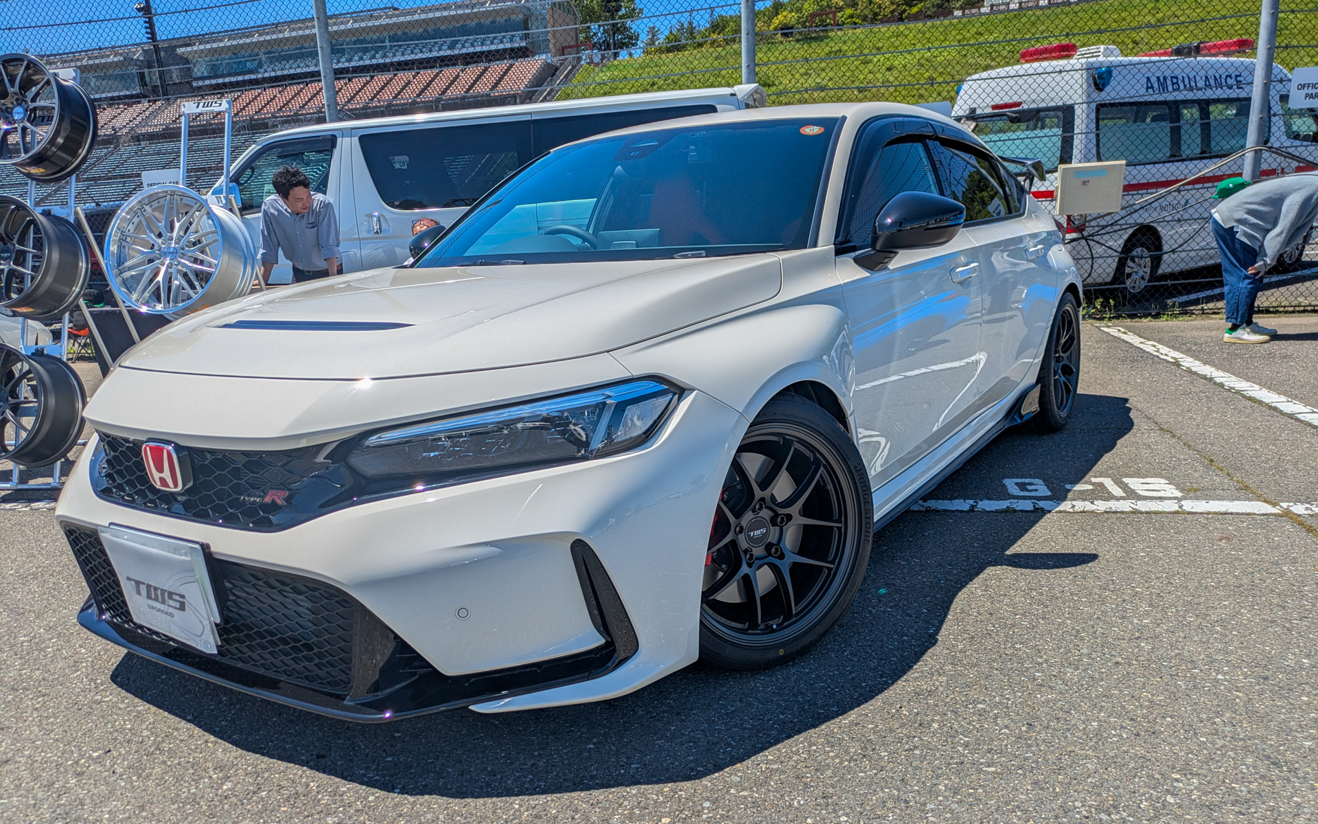 ホイールメーカーTWSのデモカー