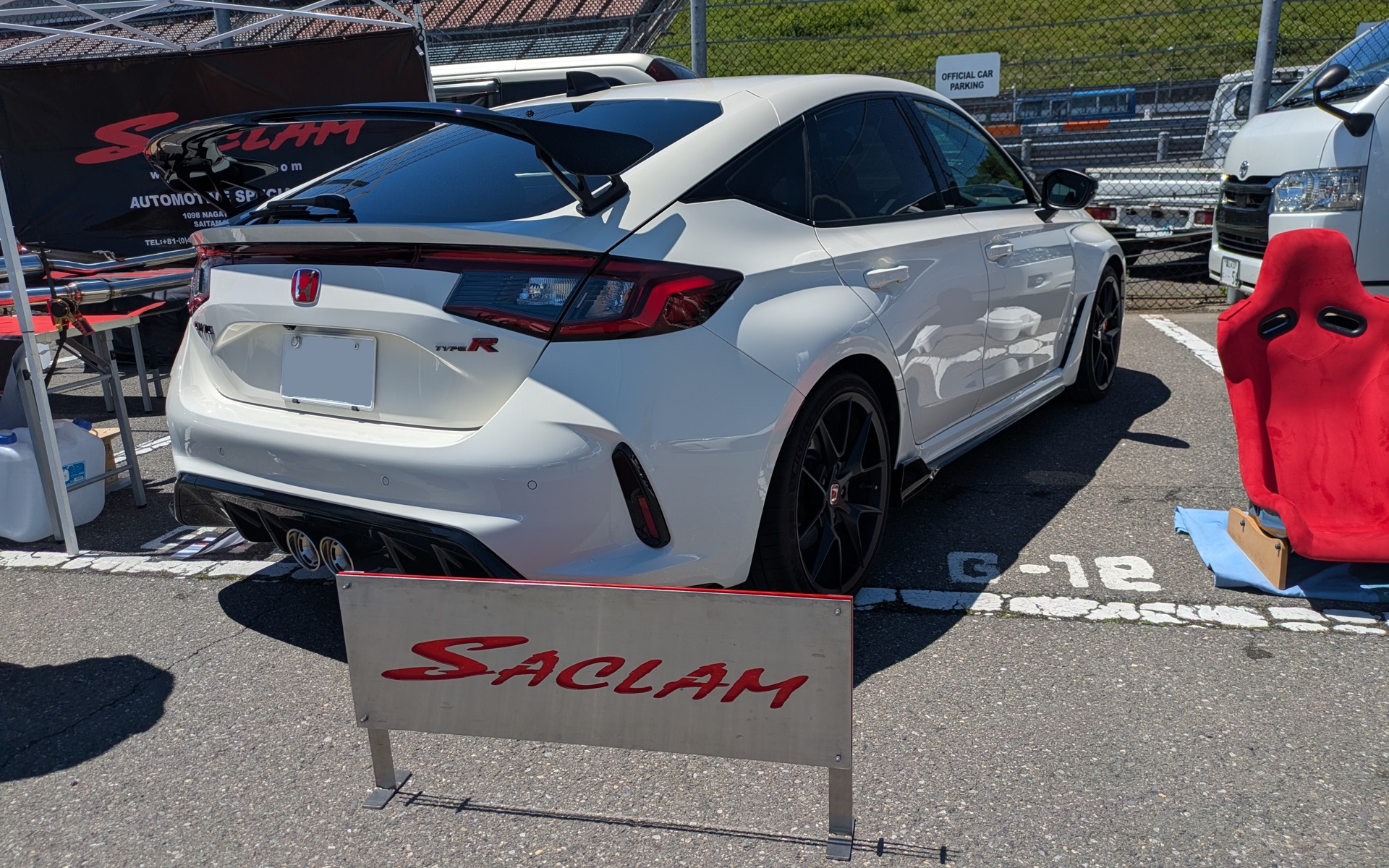 SACLAM（サクラム）のデモカー